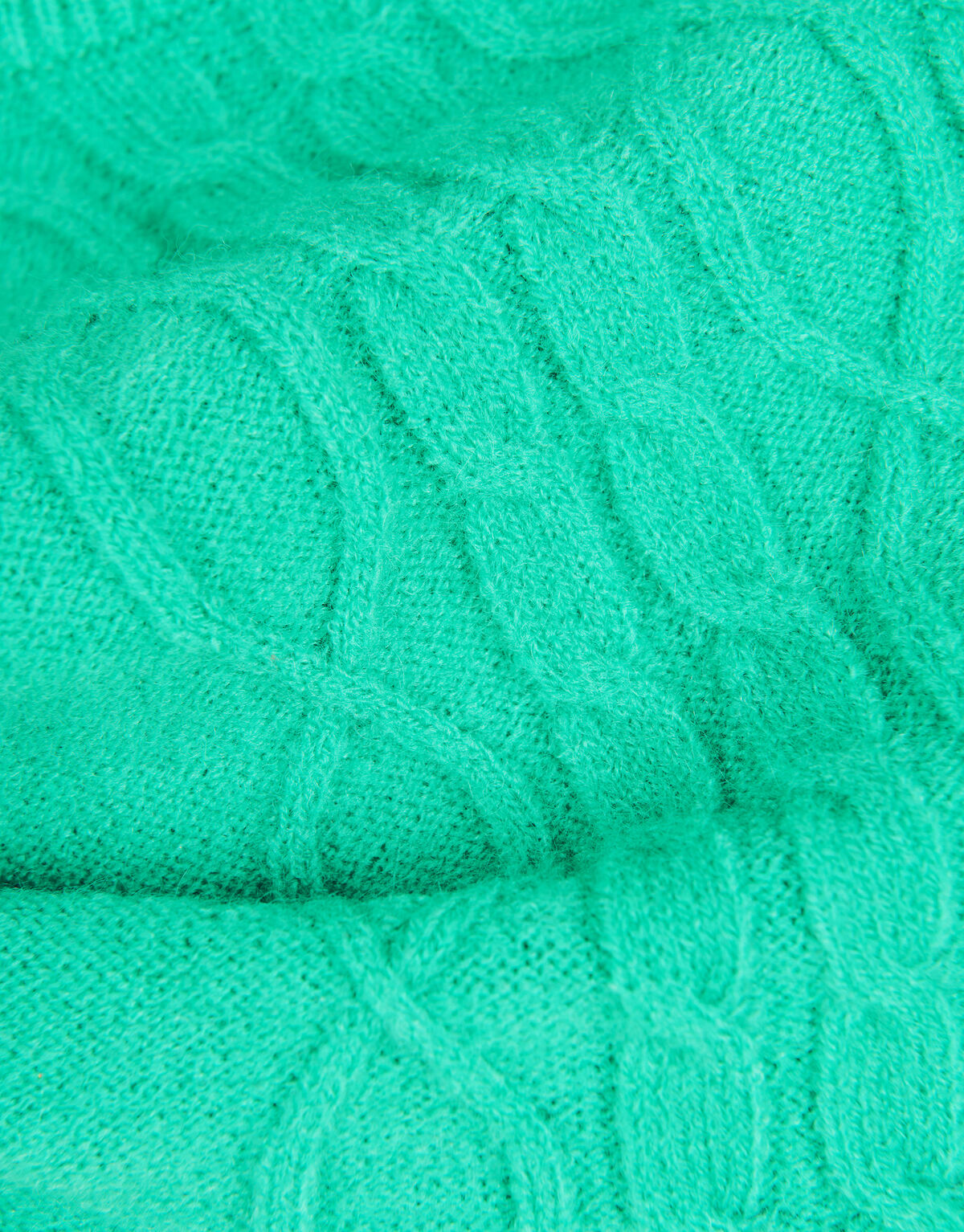 Kabelspencer mit Rüschen Hellgrün SHOEBY GIRLS