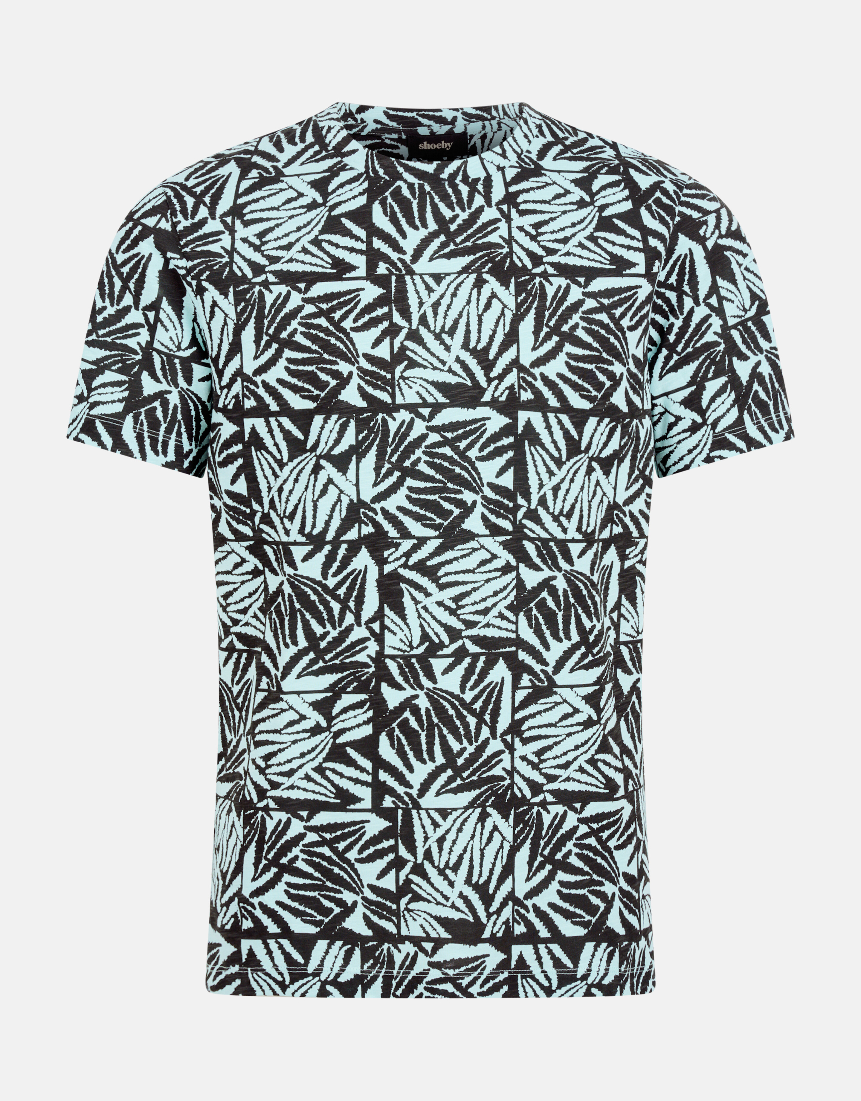 Printed T-shirt Lichtgroen SHOEBY MEN
