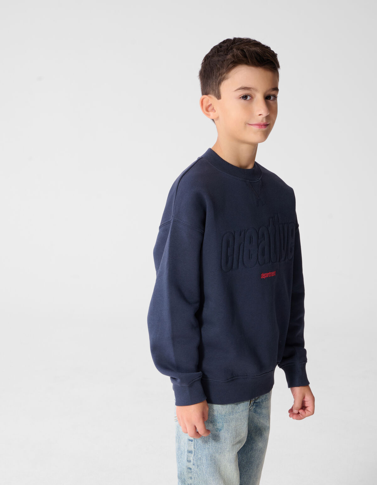 Creative Sweater Dunkelblau SHOEBY BOYS