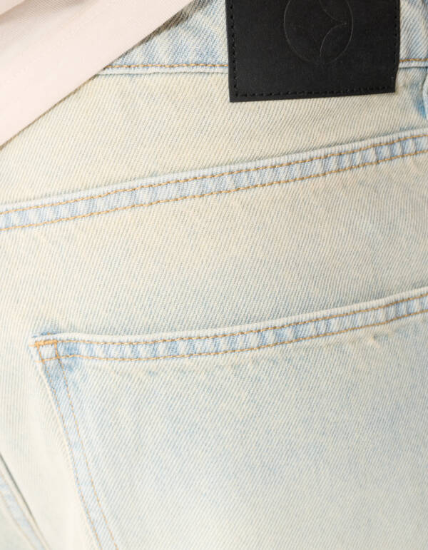 Baggy Fit Jeans Gebleicht L34 SHOEBY MEN