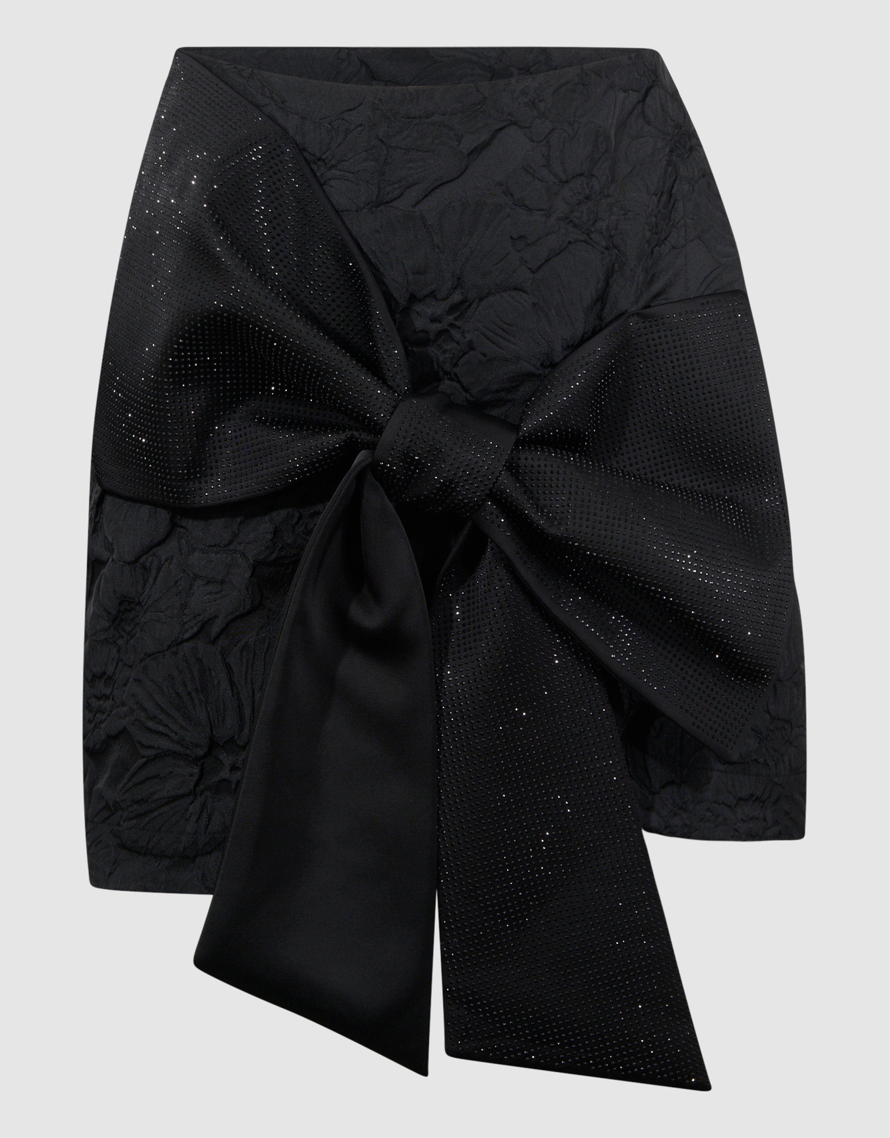 Schleife Minirock Schwarz SHOEBY WOMEN