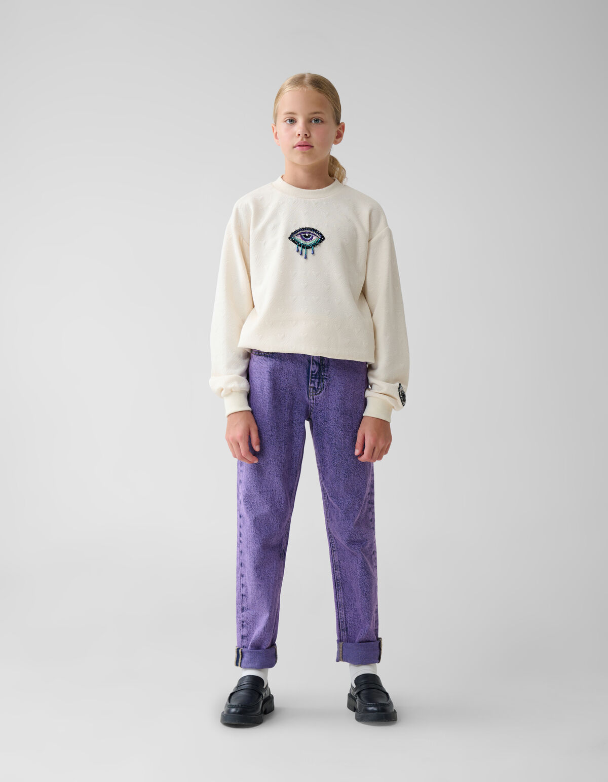 Tapered Fit Jeans Gewaschene Paare SHOEBY GIRLS