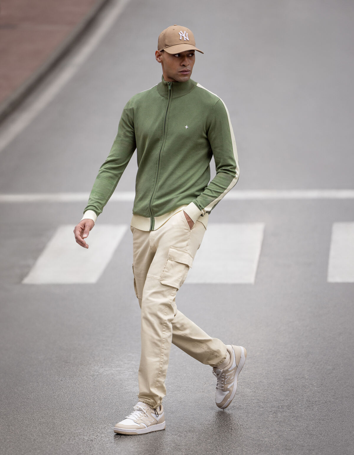 Cargohose Off White SHOEBY MEN