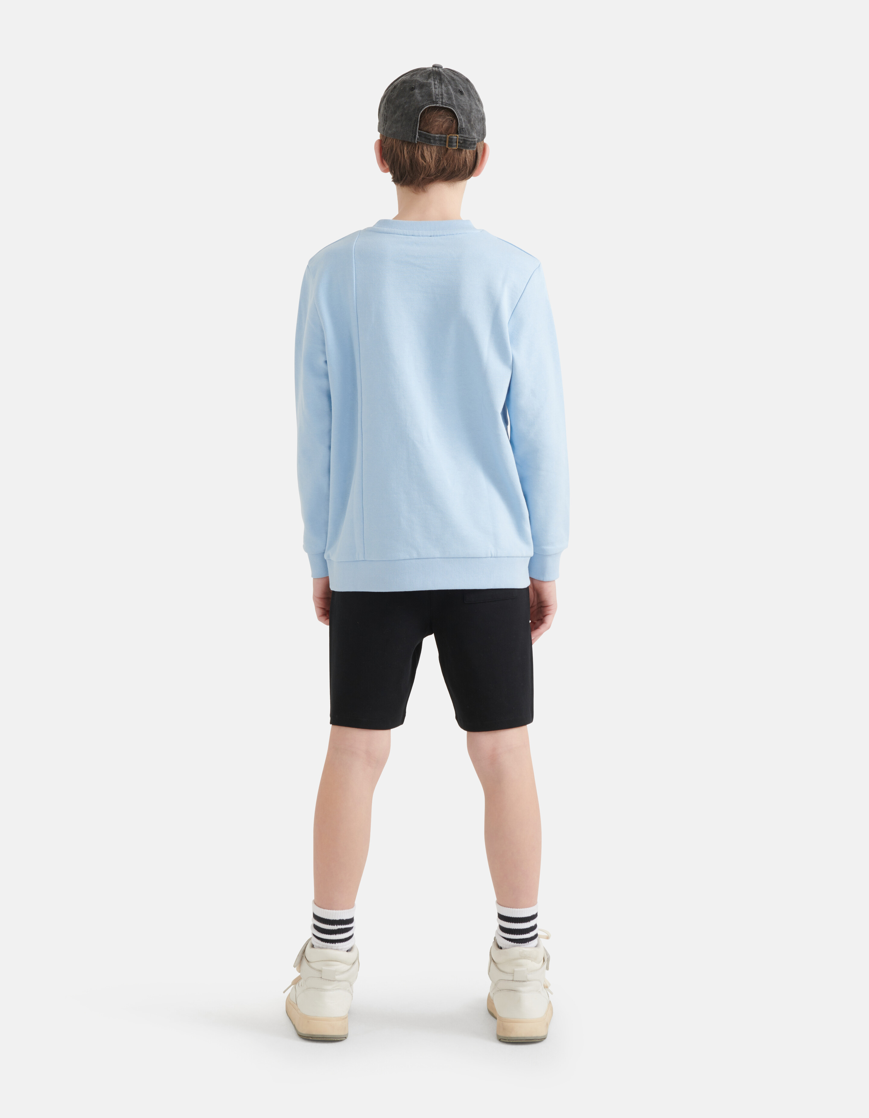 Bedruckte Shorts schwarz SHOEBY BOYS