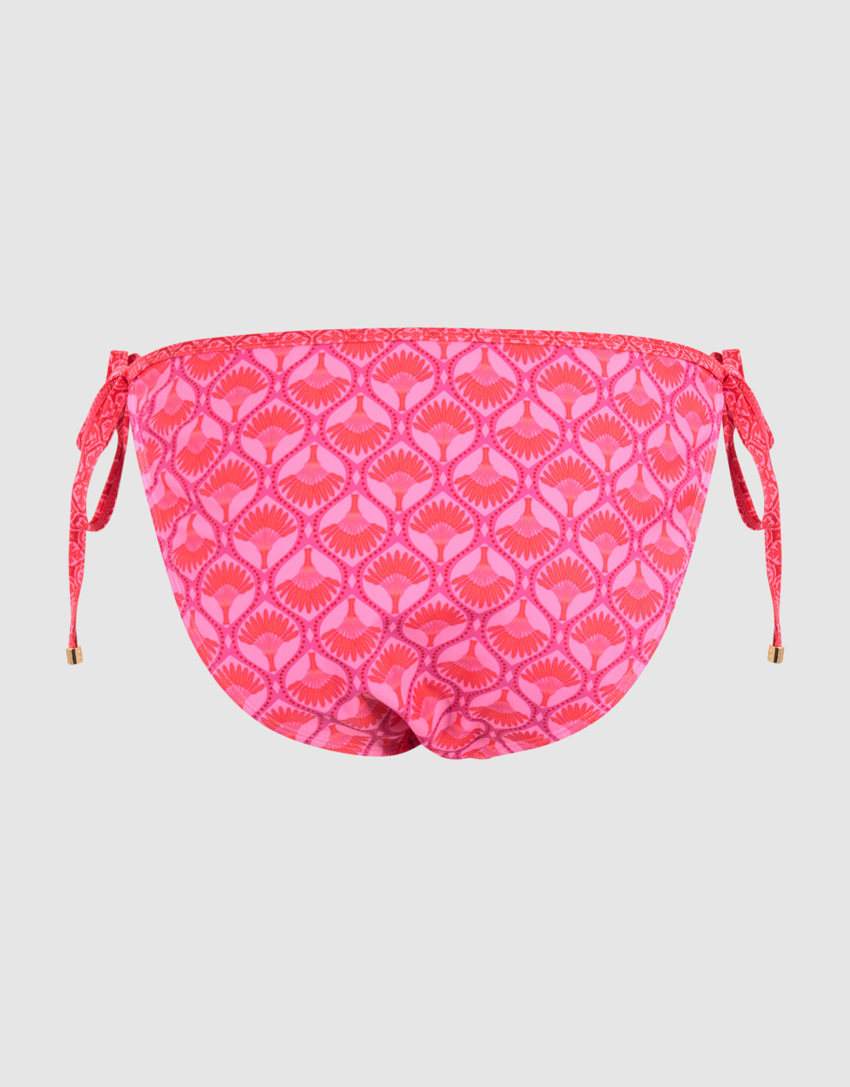 Bedrucktes Rüschen-Bikini-Unterteil Rosa SHOEBY ACCESSOIRES