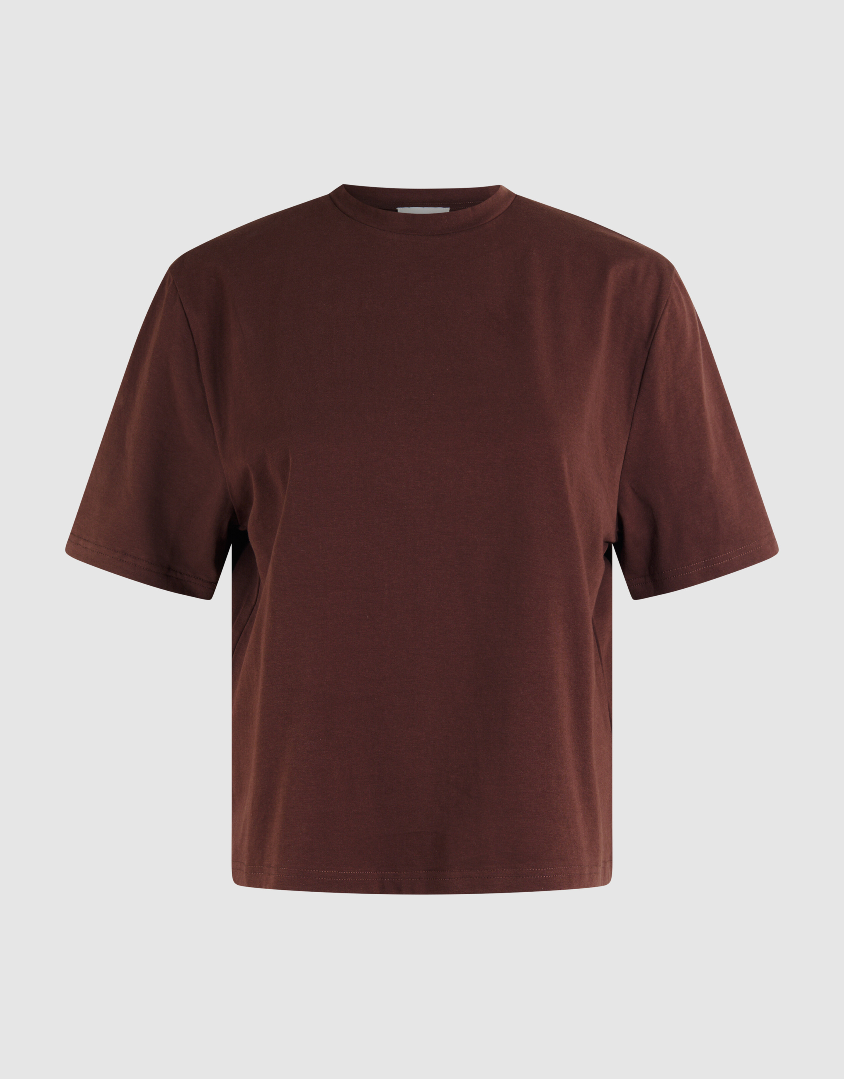 Gepolstertes T-shirt Dunkelbraun SHOEBY WOMEN