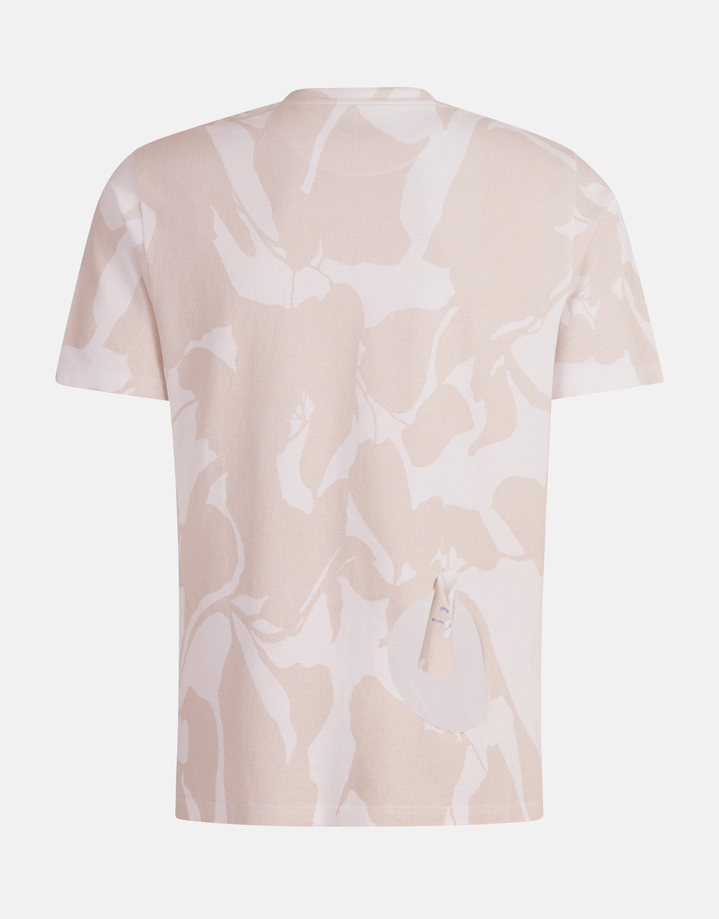 Wasserdruck-T-Shirt Beige SHOEBY MEN