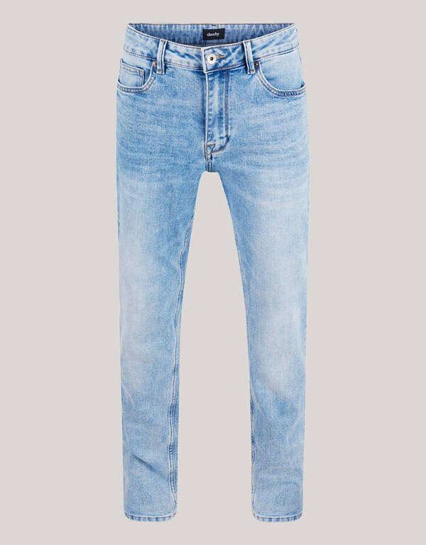 Straight Fit Jeans Blau L36 SHOEBY MEN