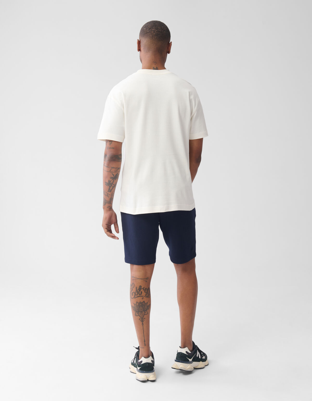 Blume Artwork T-shirt Off White SHOEBY MEN
