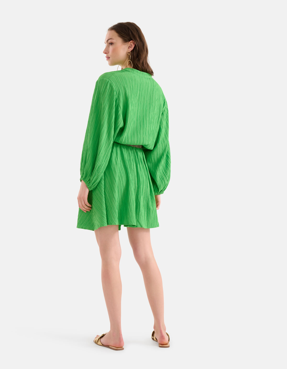 Struktur Kleid Grün SHOEBY WOMEN