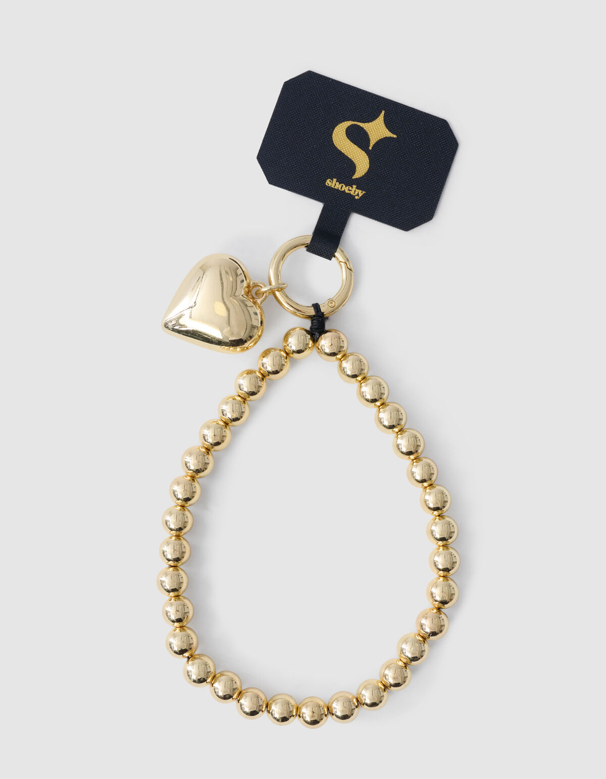 Herz Telefonkabel Gold SHOEBY ACCESSOIRES