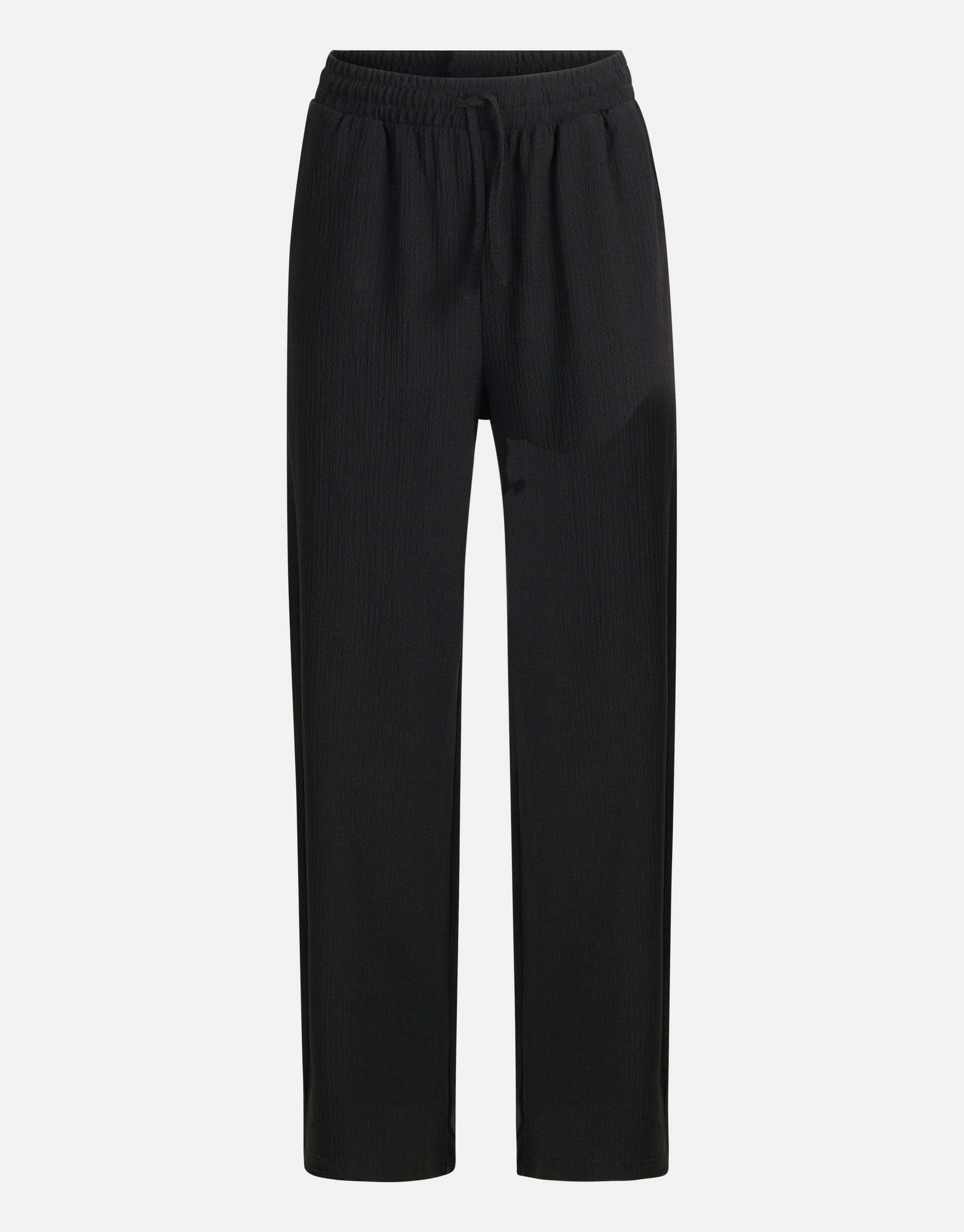 Crinkle-Hose mit weitem Bein Schwarz SHOEBY WOMEN