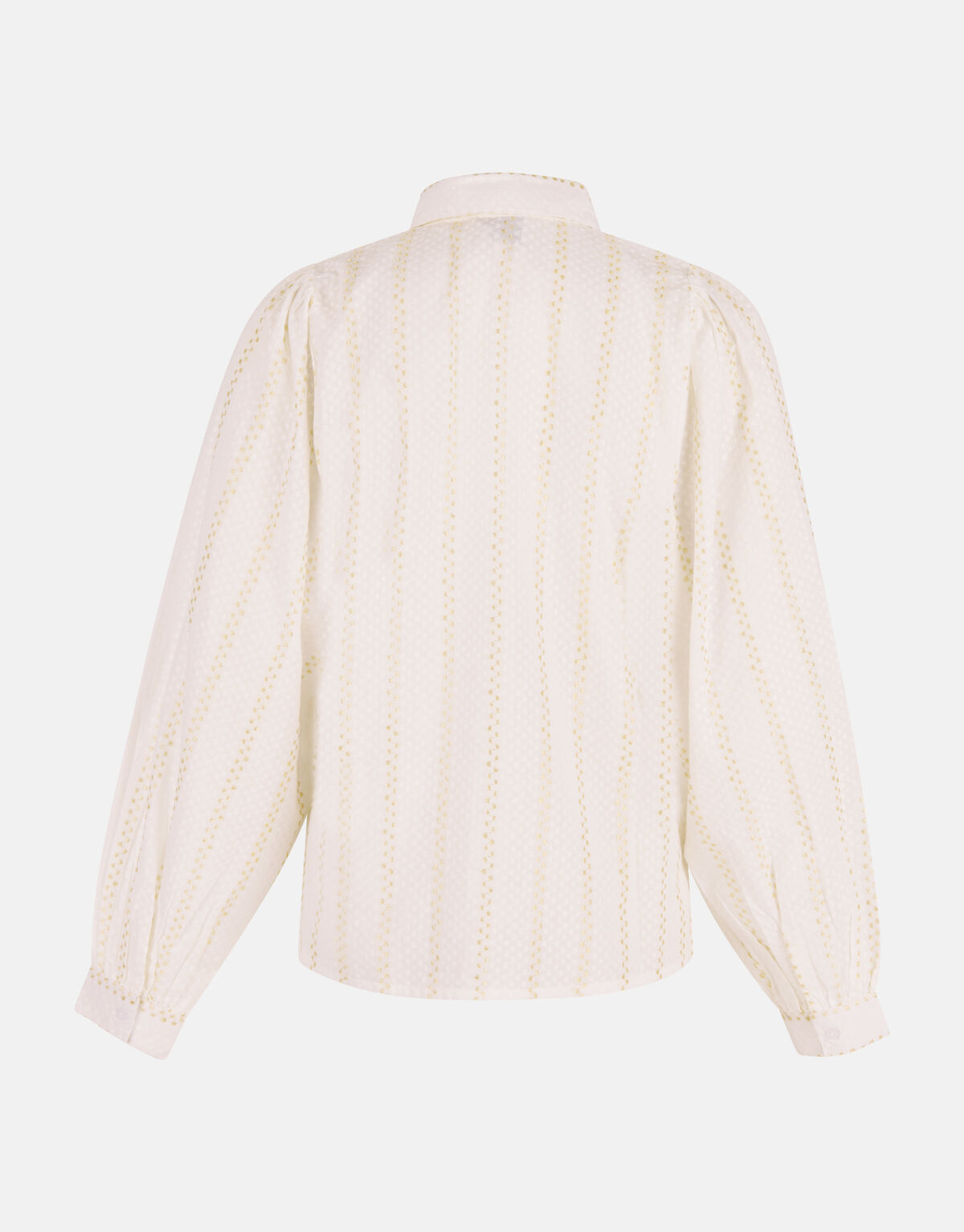 Lurexbluse Off White SHOEBY WOMEN