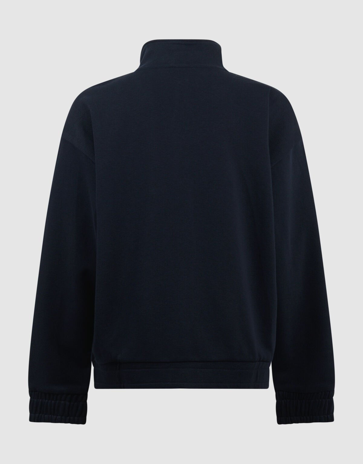 Dunkelblaue Jacke mit weichem Reißverschluss SHOEBY BOYS