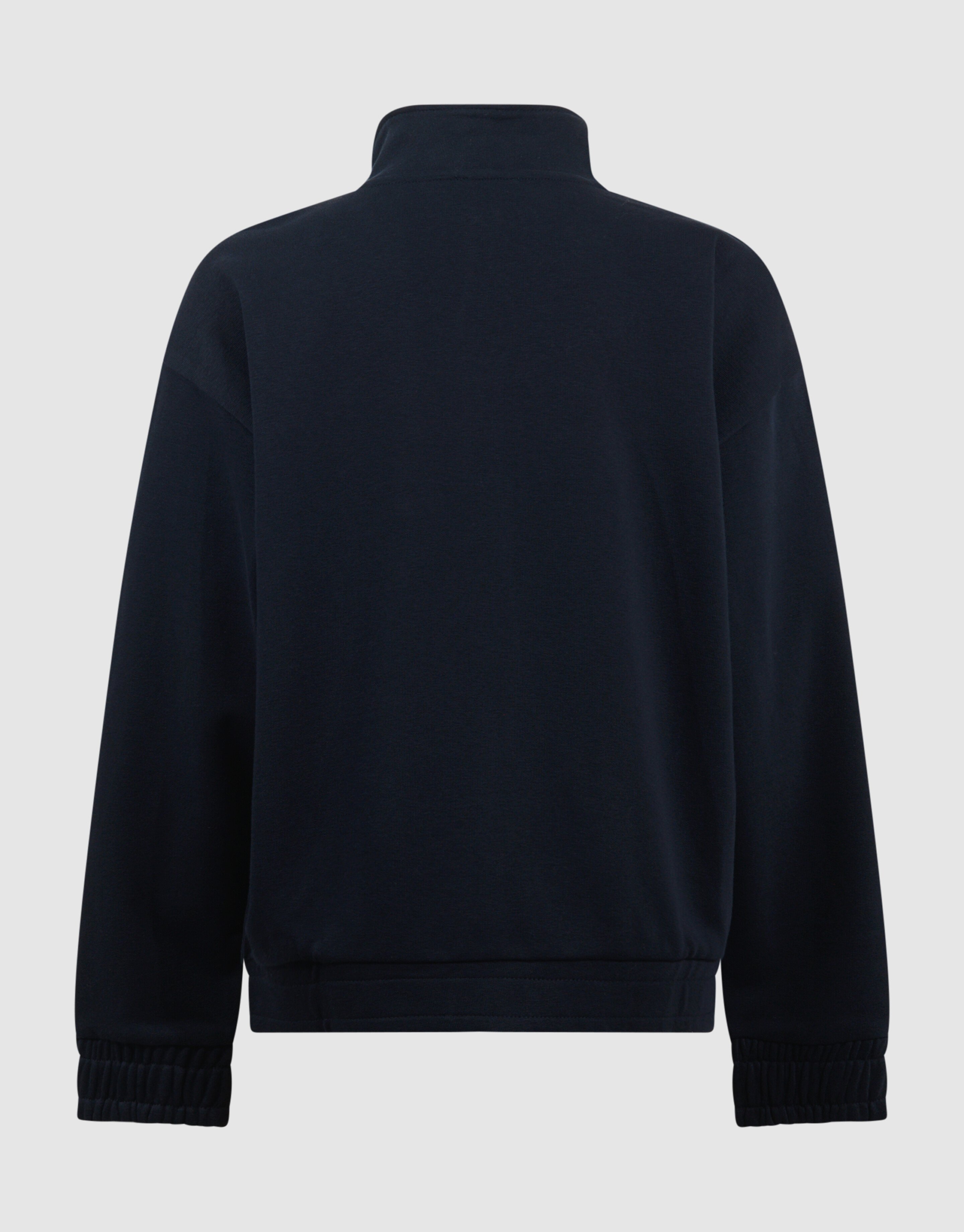 Dunkelblaue Jacke mit weichem Reißverschluss SHOEBY BOYS