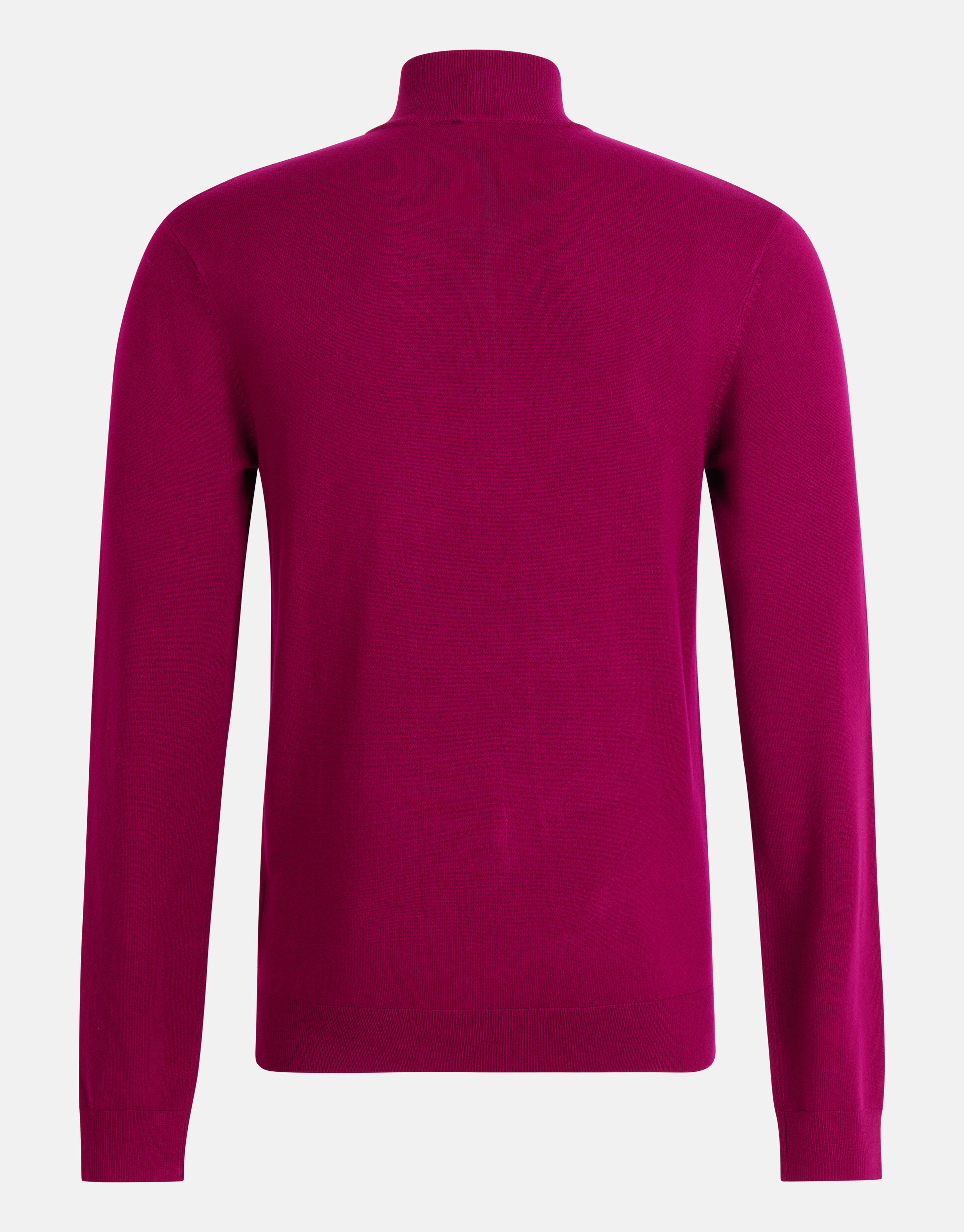 Rollkragenpullover mit Reißverschluss Bordeaux SHOEBY MEN