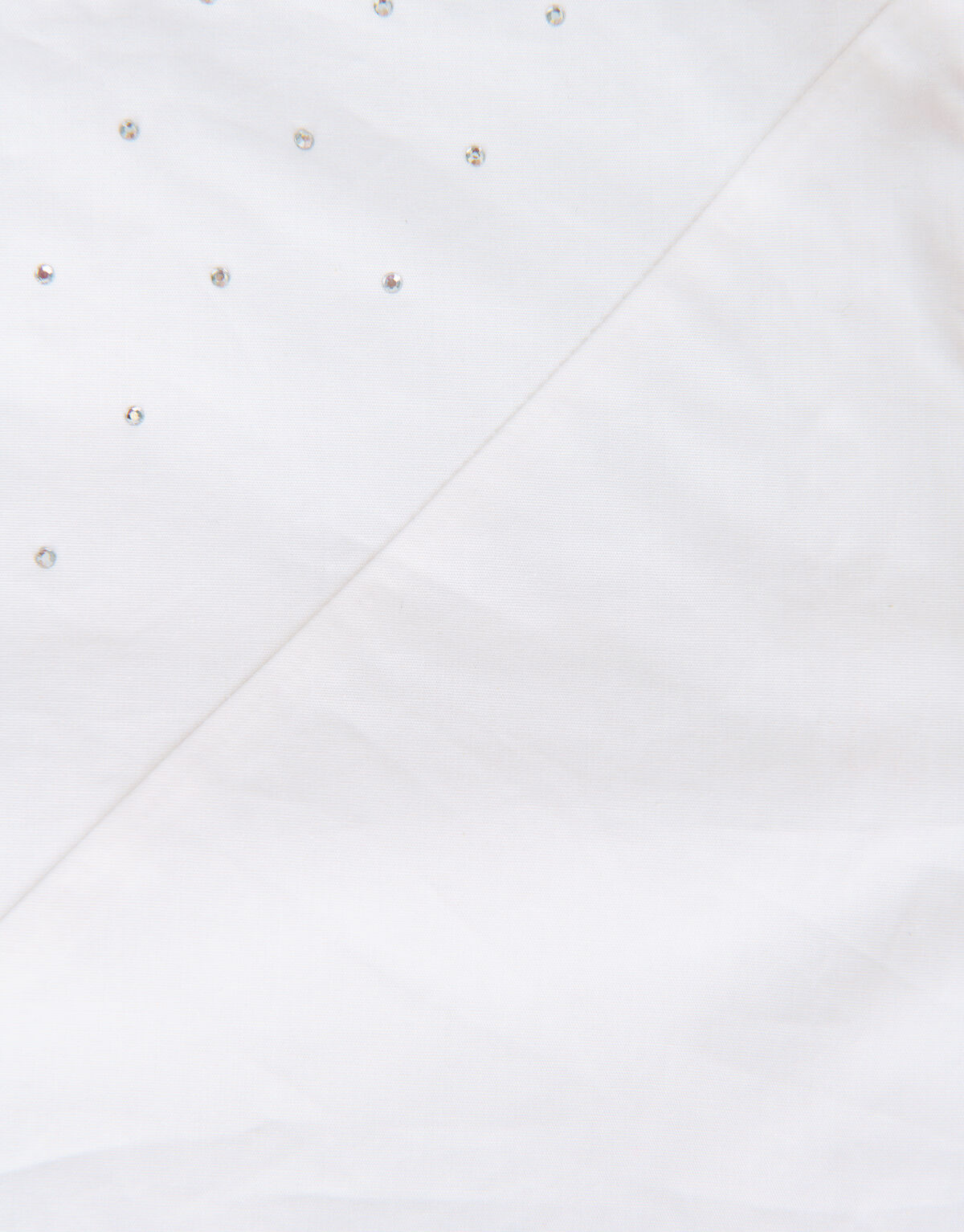 Weiße Bluse mit Strasssteinen SHOEBY GIRLS