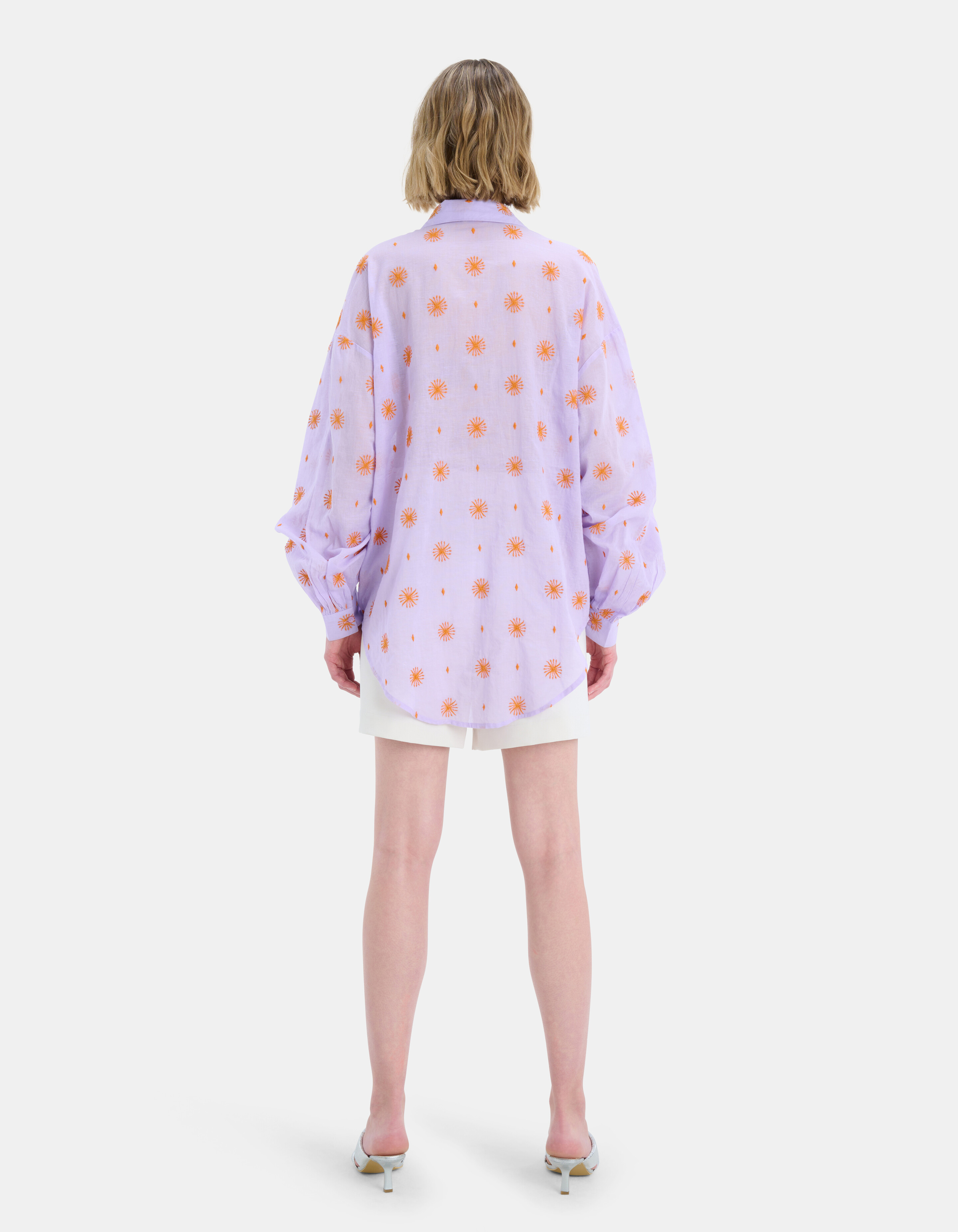 Poppy Embro Bluse EKSEPT