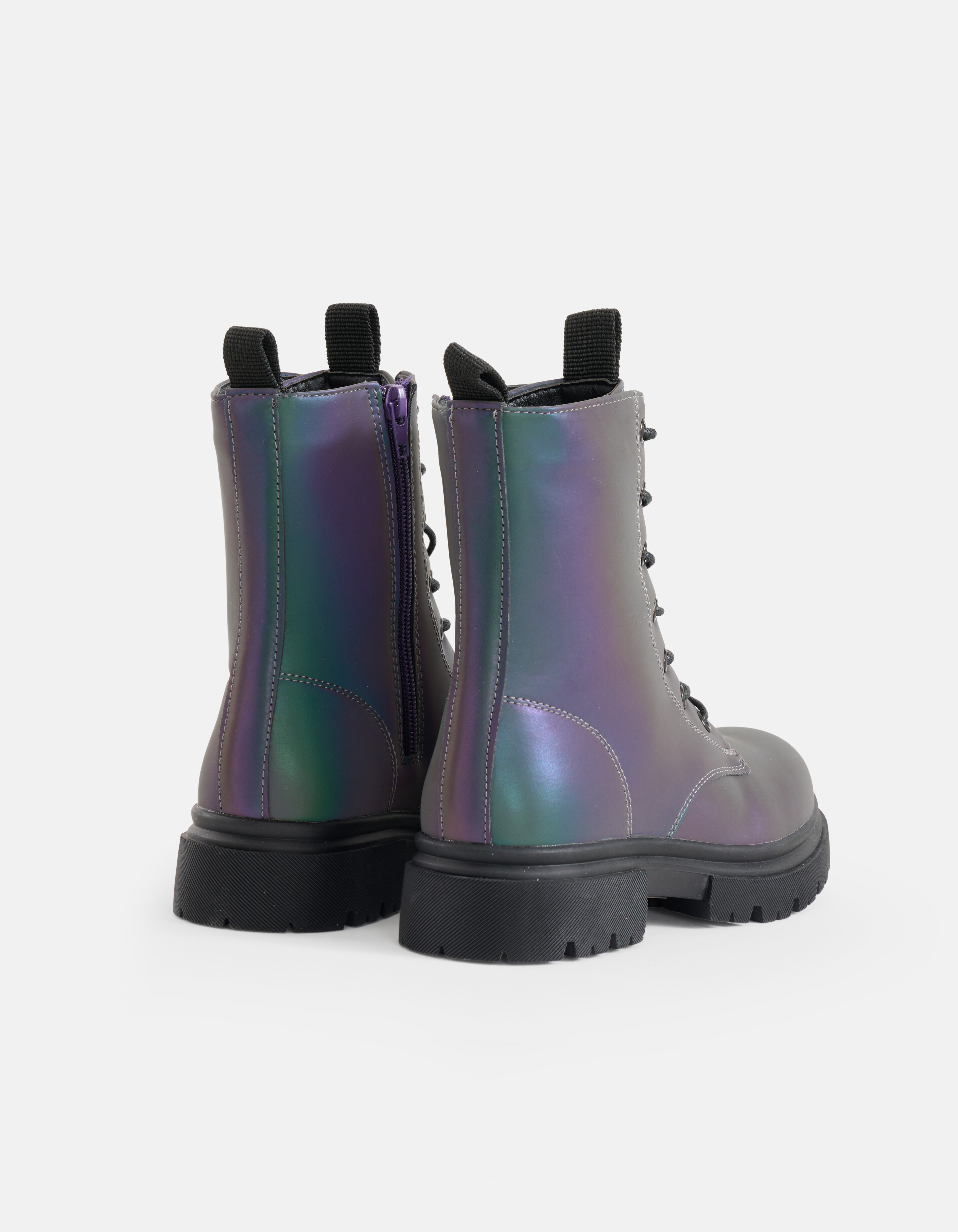 Hologramm-Stiefel Schwarz SHOEBY SHOES