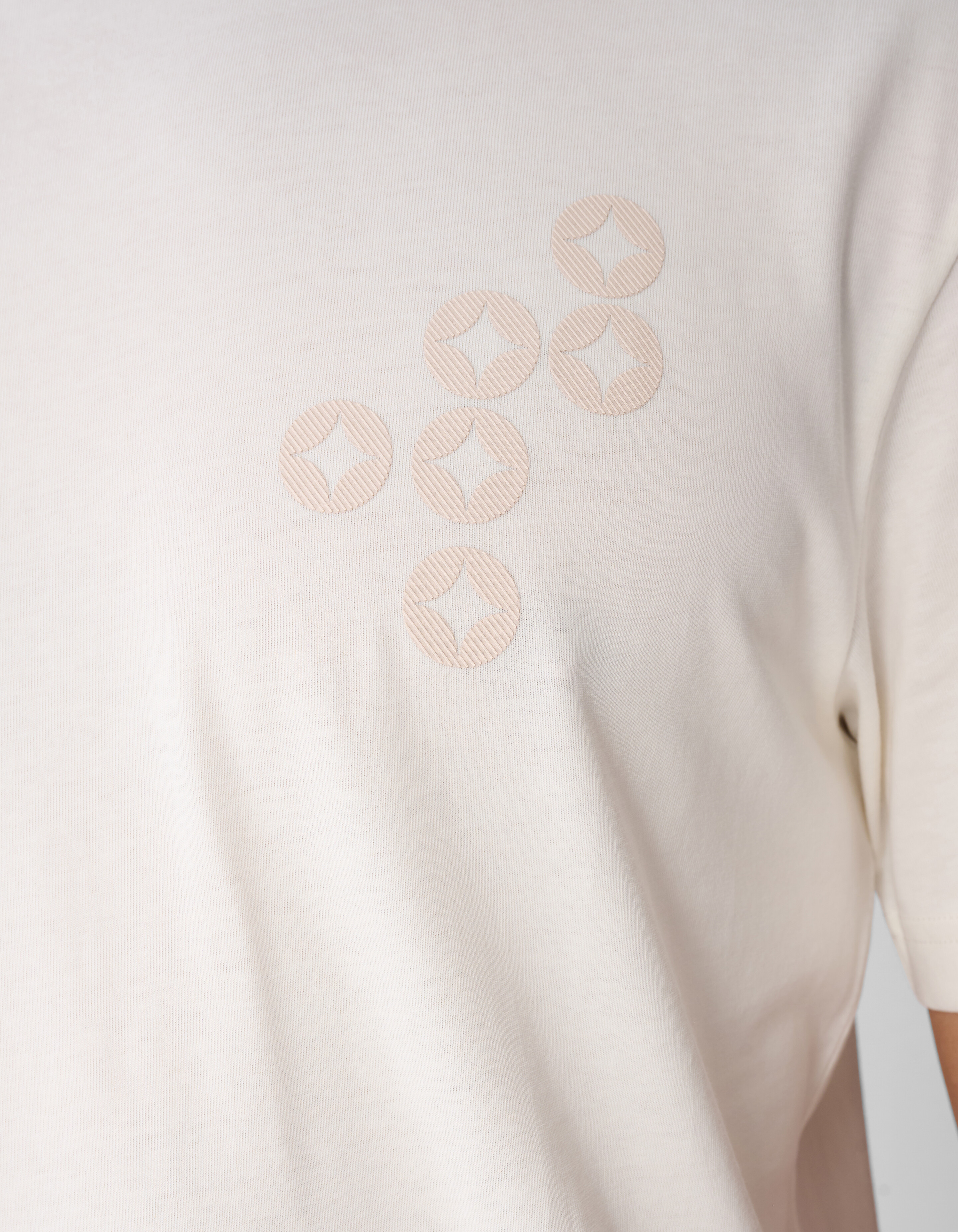 Spread Logo T-Shirt Gebrochen Wei&szlig; SHOEBY MEN