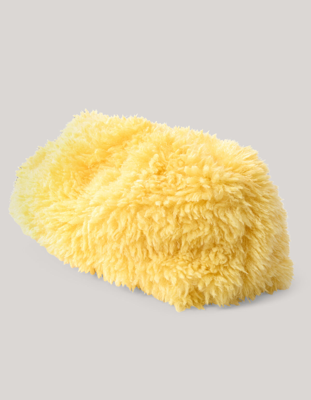 Pelzige Clutch Hellgelb By Lizzy SHOEBY ACCESSOIRES