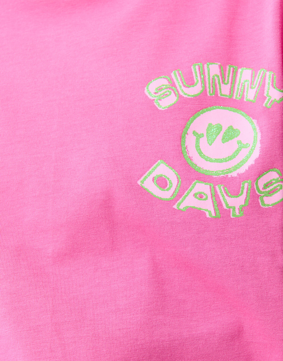 Sunny Artwork T-shirt Rosa SHOEBY GIRLS