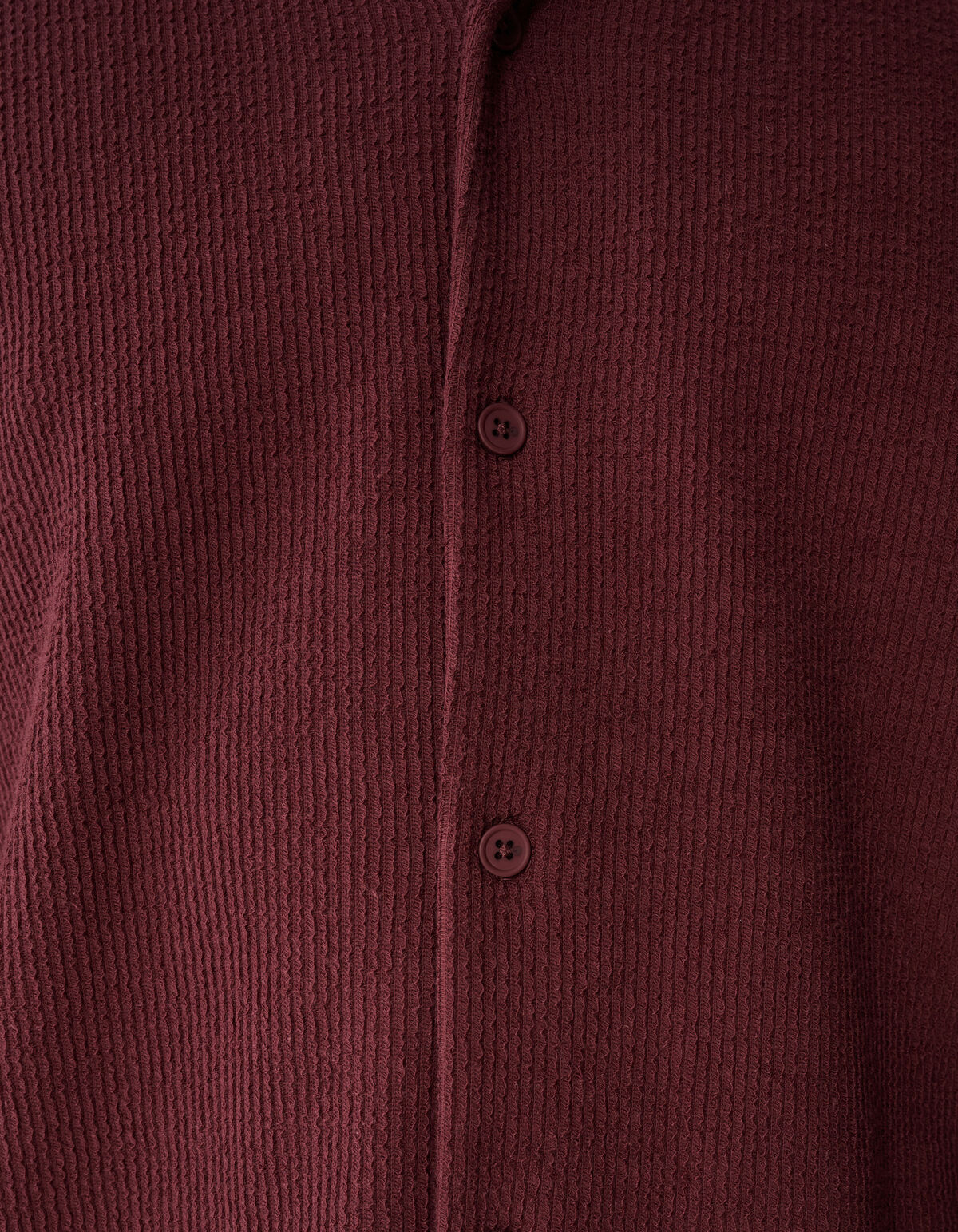 Rippenhemd Dunkelrot SHOEBY MEN