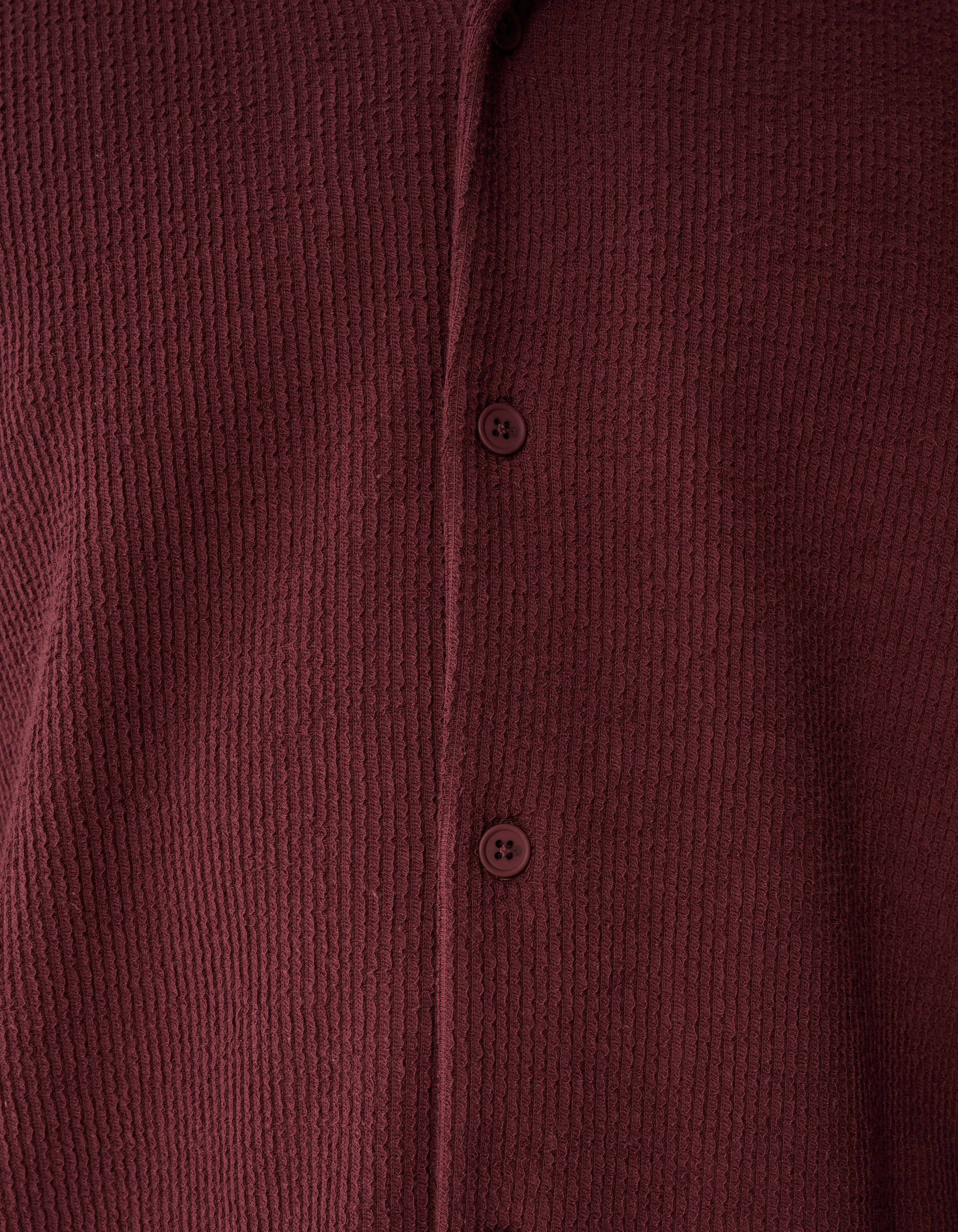 Rippenhemd Dunkelrot SHOEBY MEN