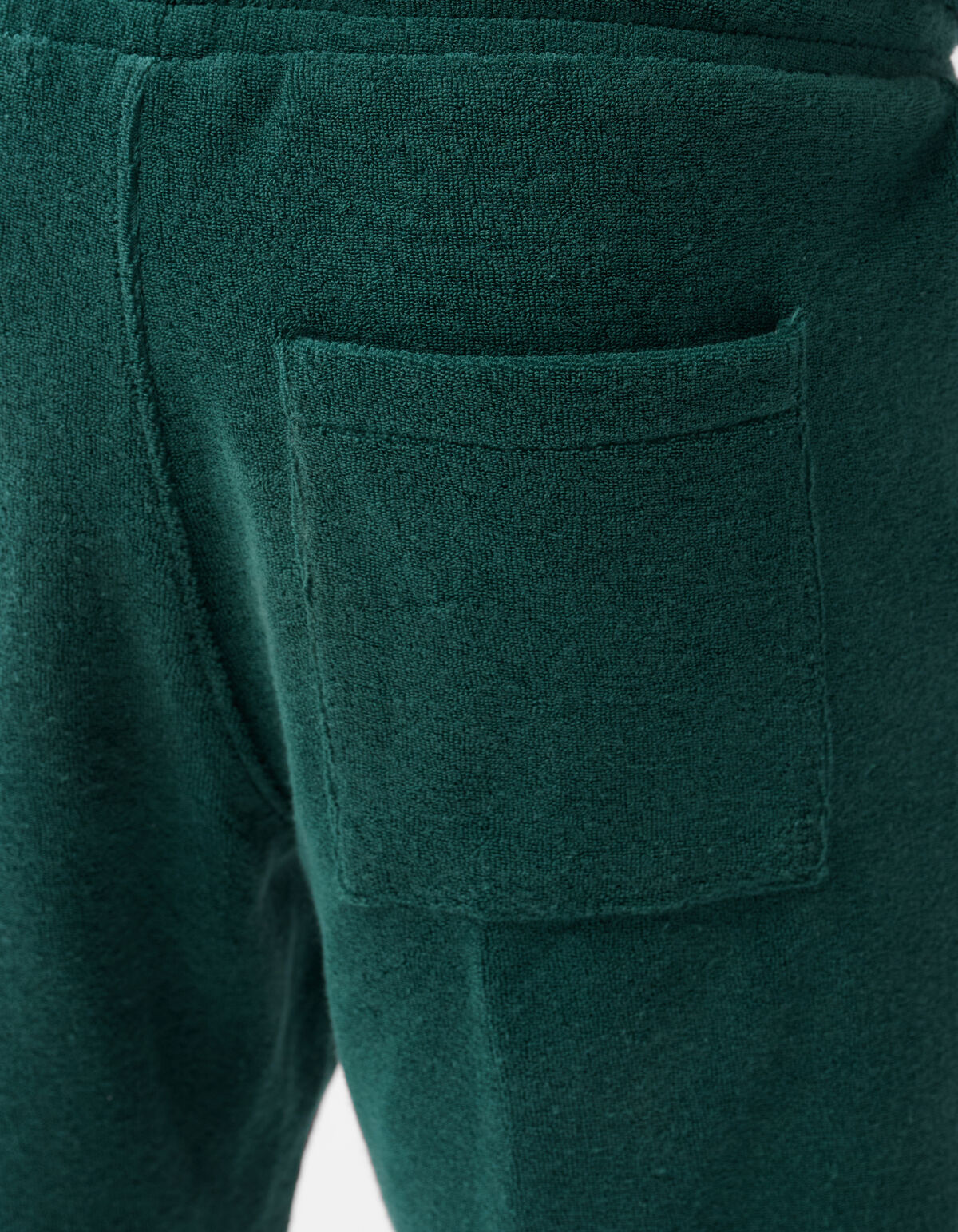 Towling Kurz Dunkelgr&uuml;n SHOEBY BOYS