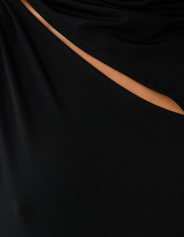 Ausgeschnittenes Top Schwarz SHOEBY WOMEN