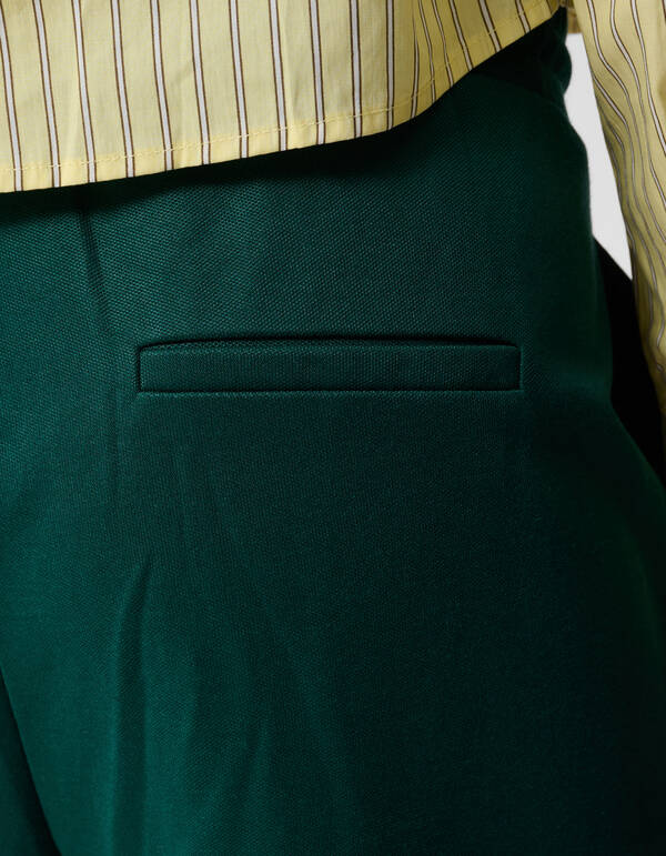 Wave Weite Hosen Dunkelgr&uuml;n SHOEBY WOMEN