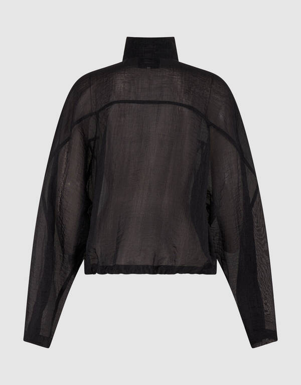 Organza Track Jacke Schwarz SHOEBY WOMEN