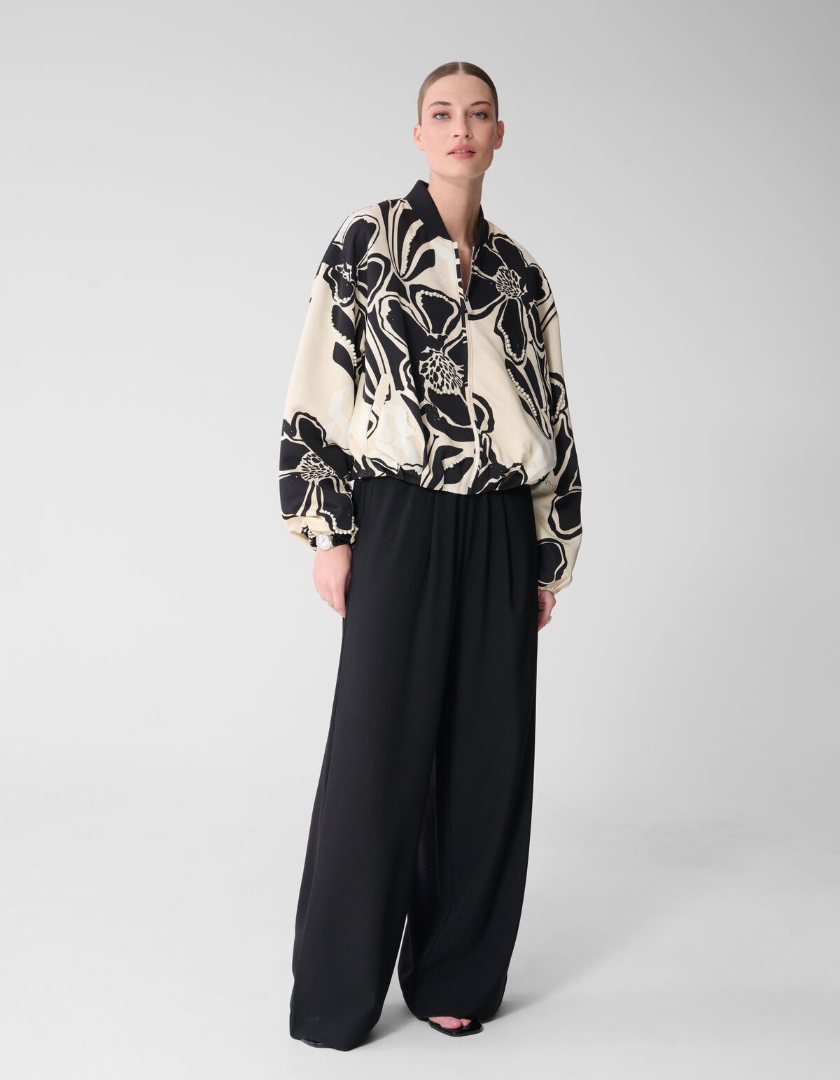 Weit geschnittene Hose Schwarz von Mieke SHOEBY WOMEN