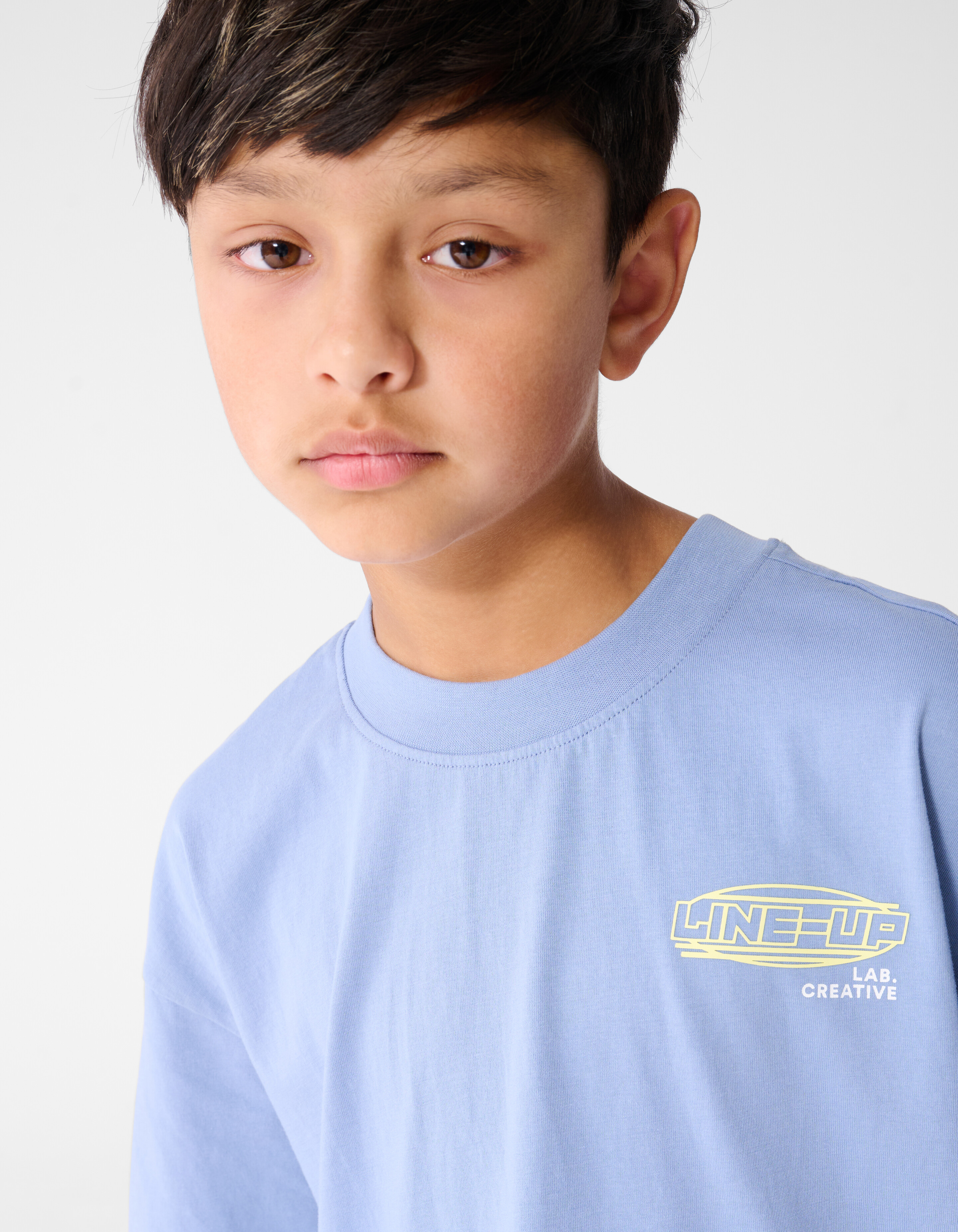 Line Up Artwork T-Shirt Blau SHOEBY BOYS