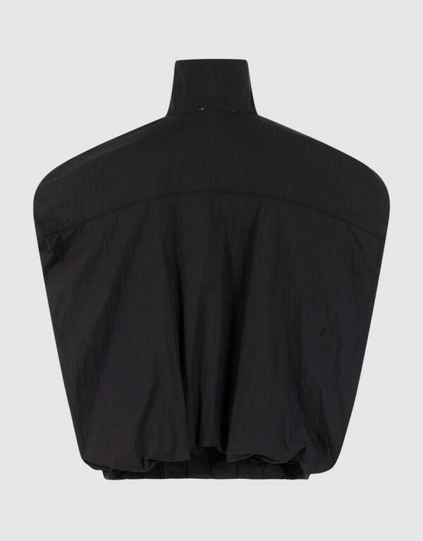 Oversized Balloon Fit Bluse Schwarz SHOEBY WOMEN