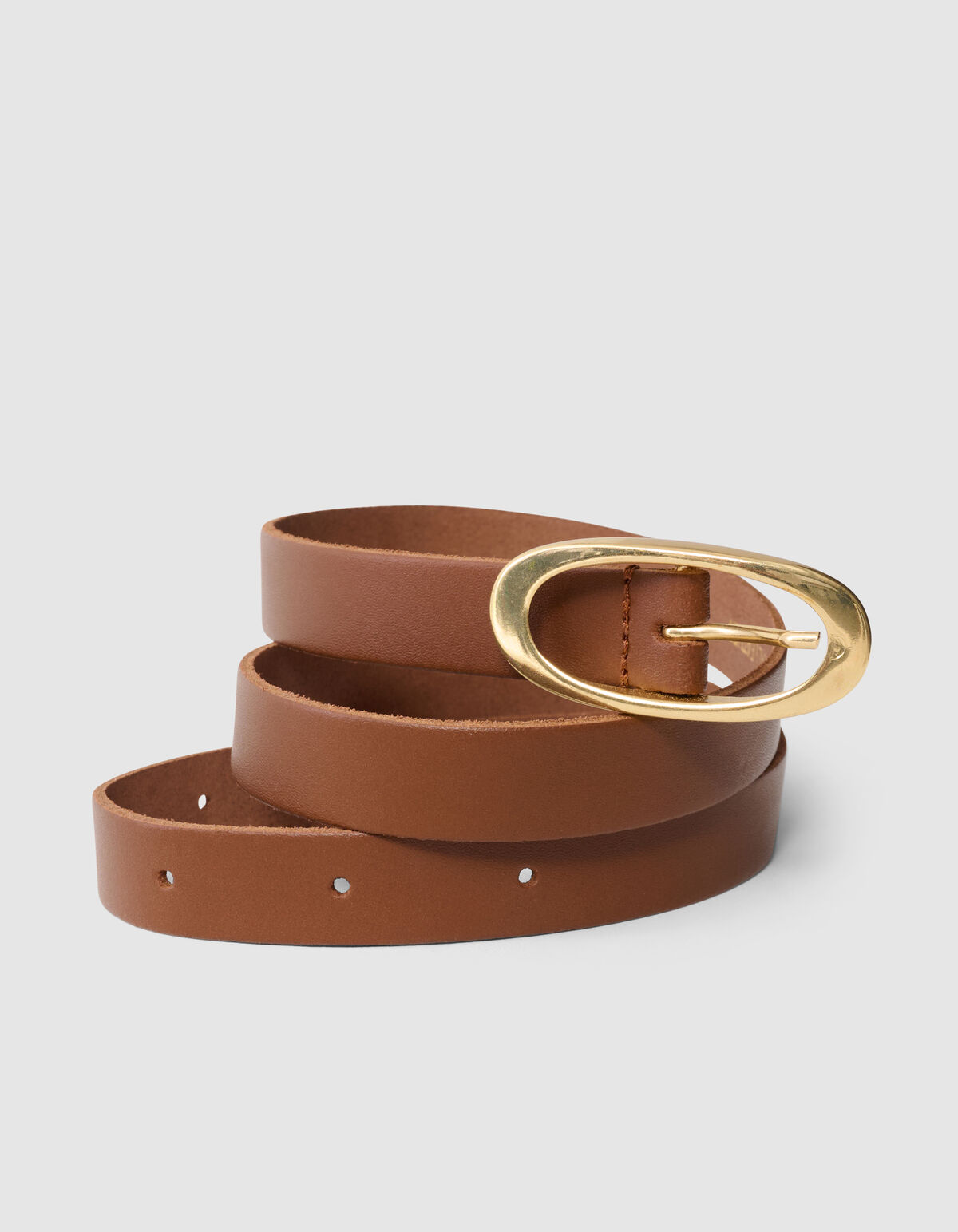 Ledergürtel Braun SHOEBY ACCESSOIRES