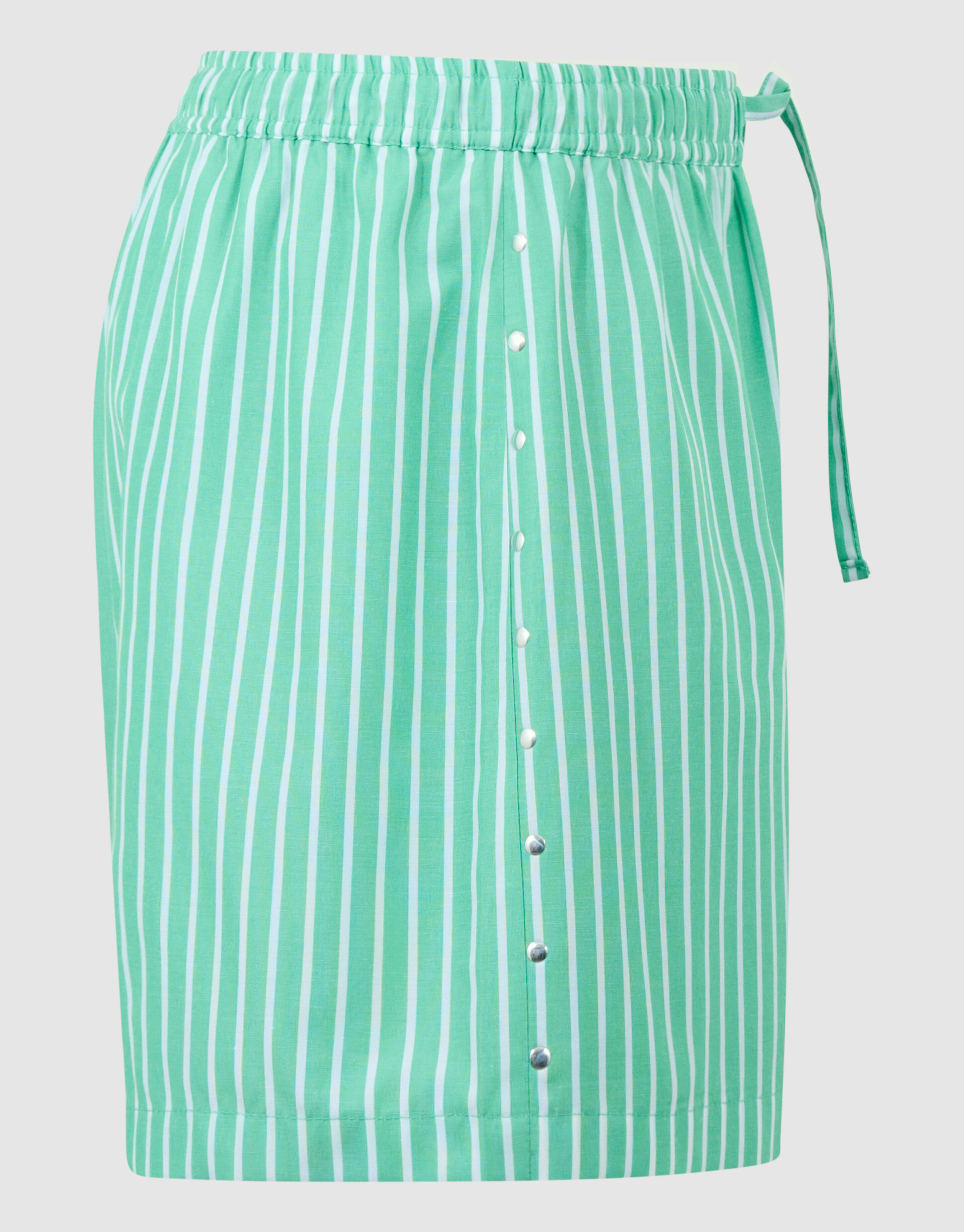Pinstripe Nieten Kurz Gr&uuml;n SHOEBY GIRLS