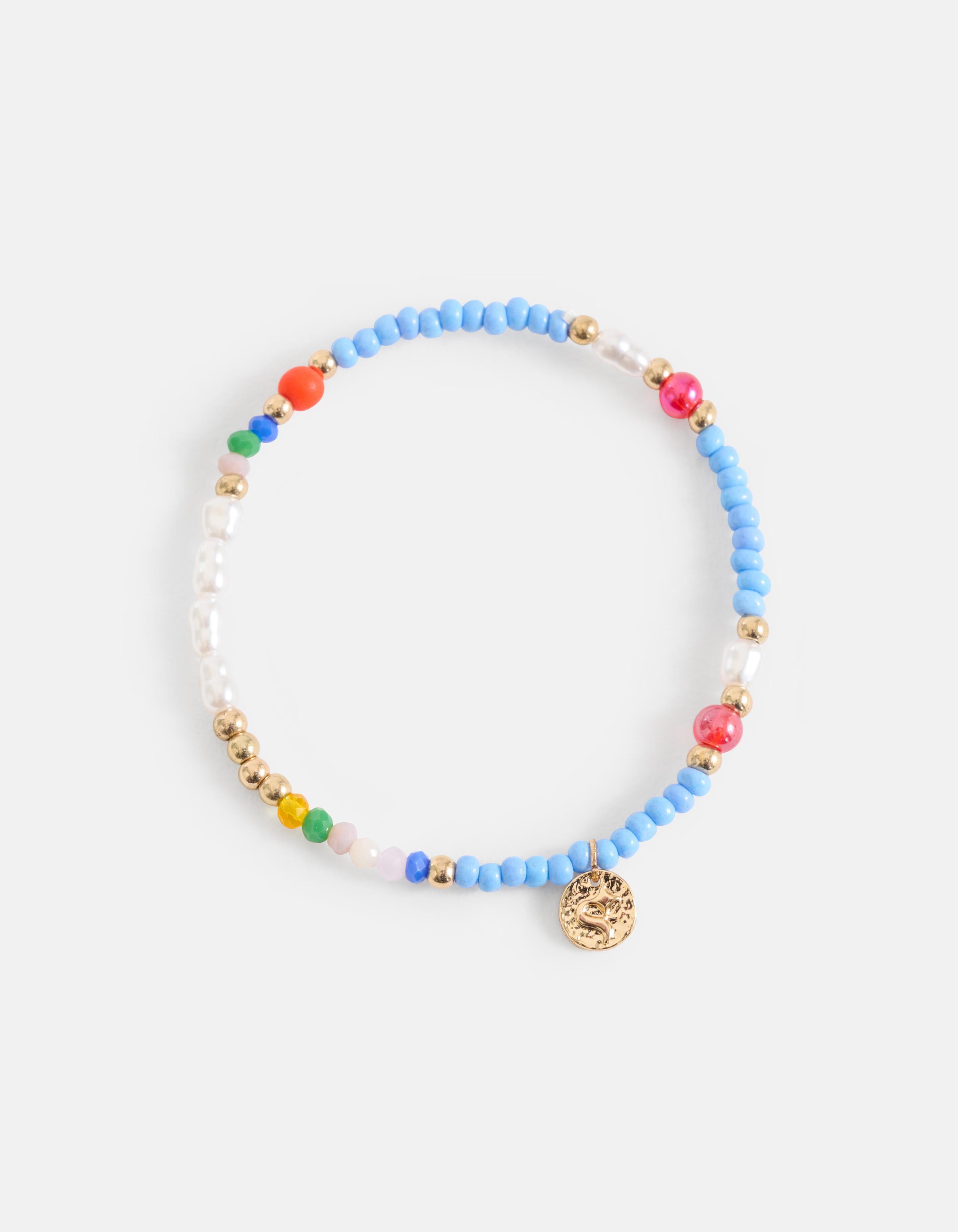 Perlenarmband Blau SHOEBY ACCESSOIRES
