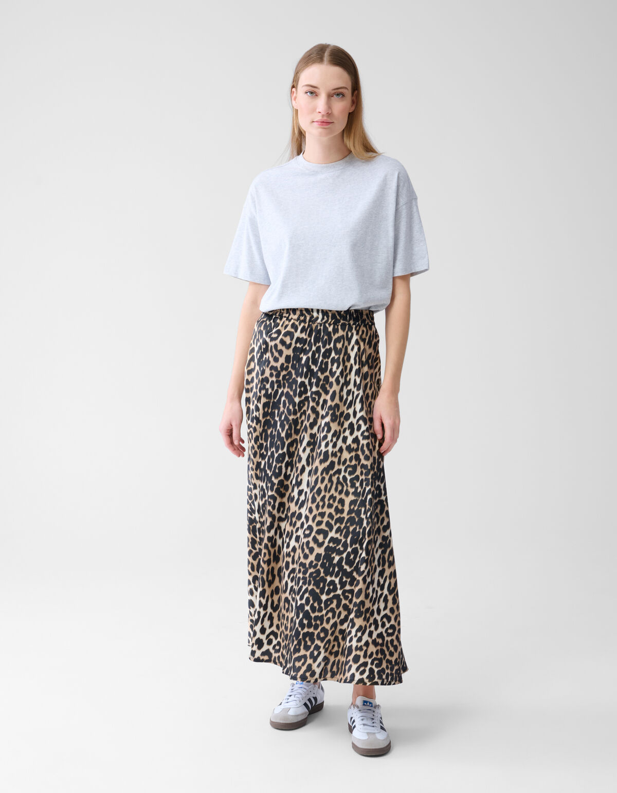 Satin Maxirock Leopard SHOEBY WOMEN
