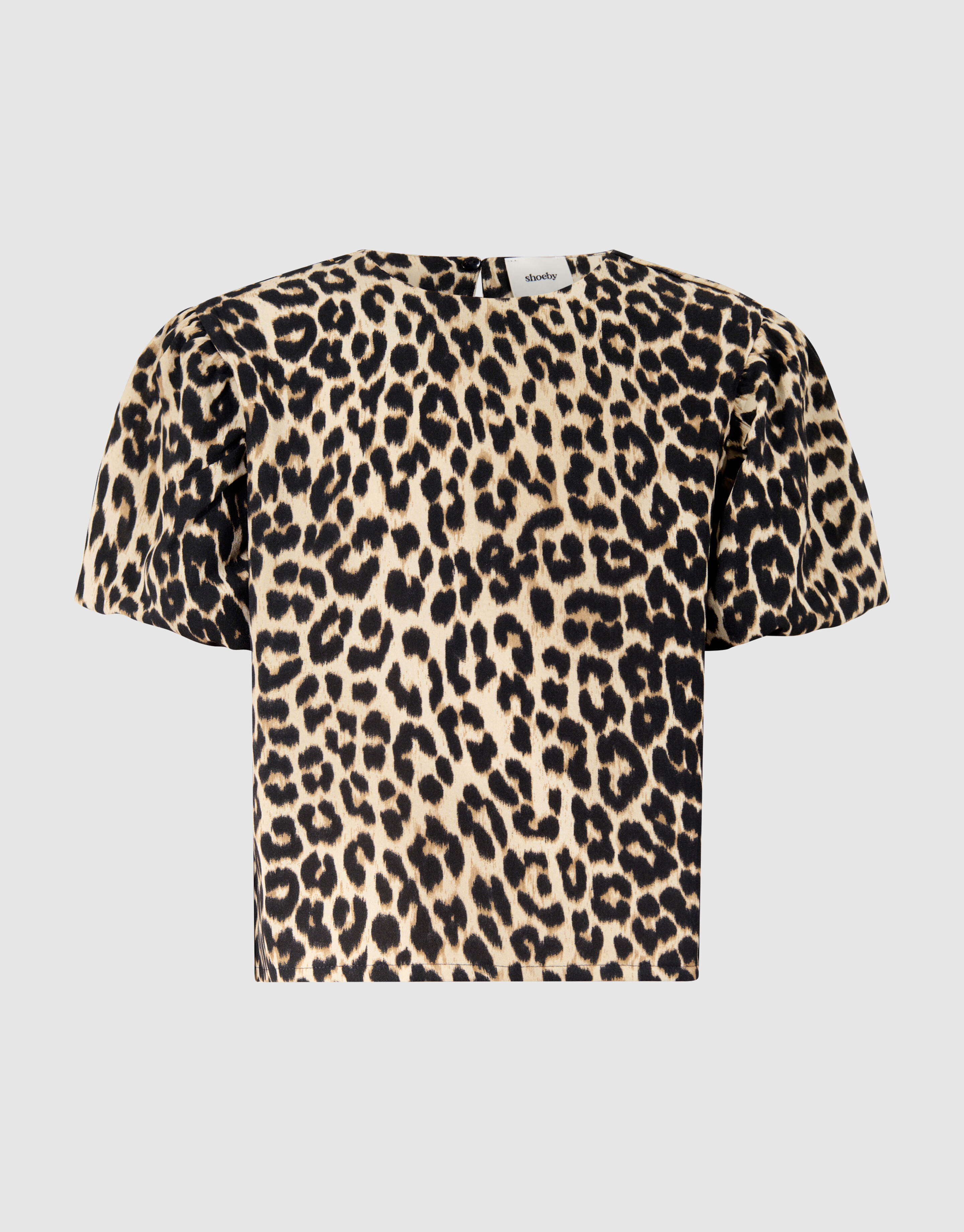 Leopard Puff Top Braun SHOEBY GIRLS