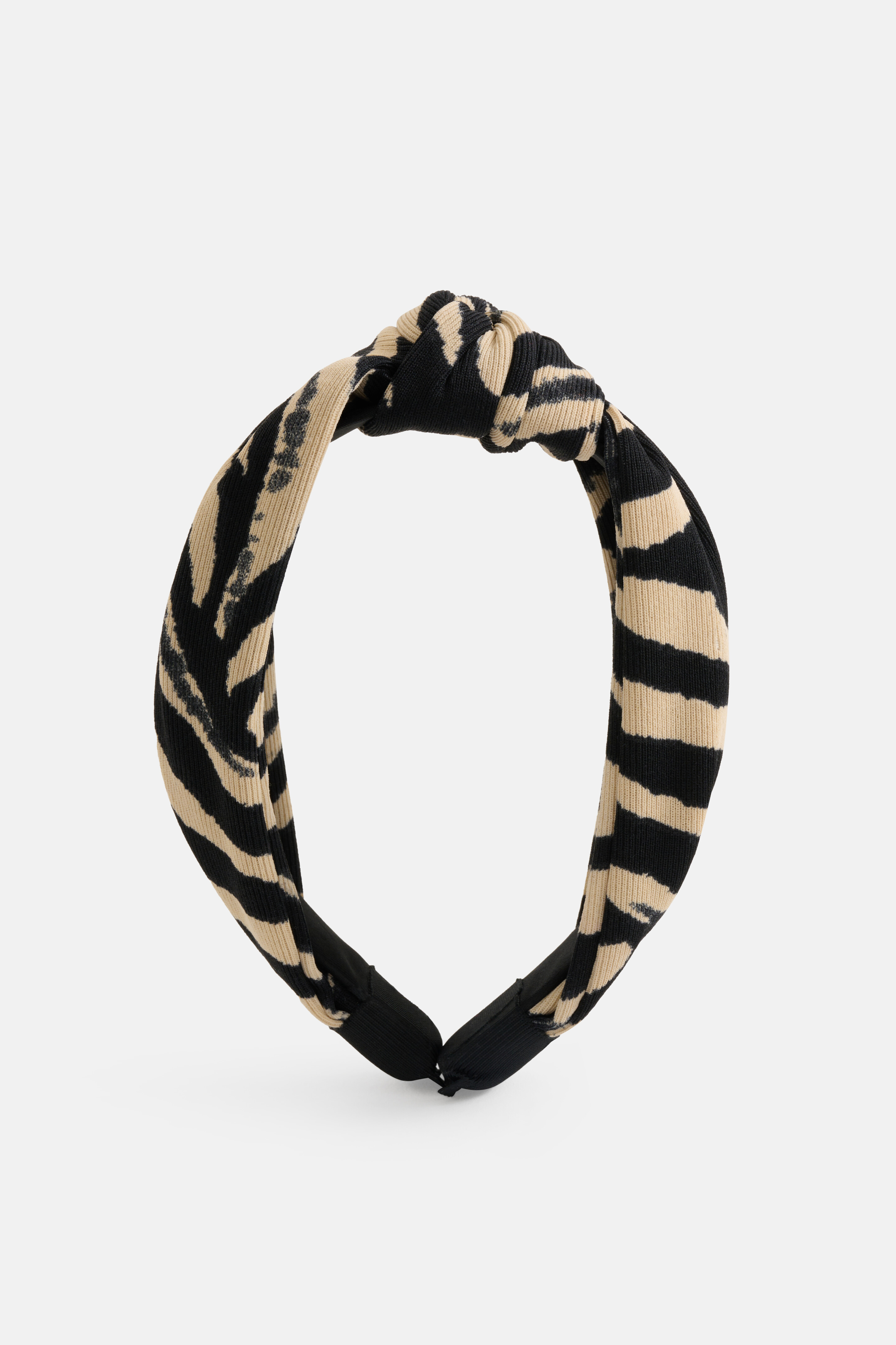 Zebraknoten-Haarband Schwarz SHOEBY ACCESSOIRES