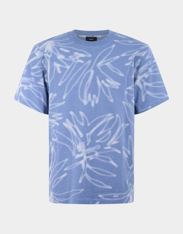 Bedrucktes T-shirt Hellblau SHOEBY MEN