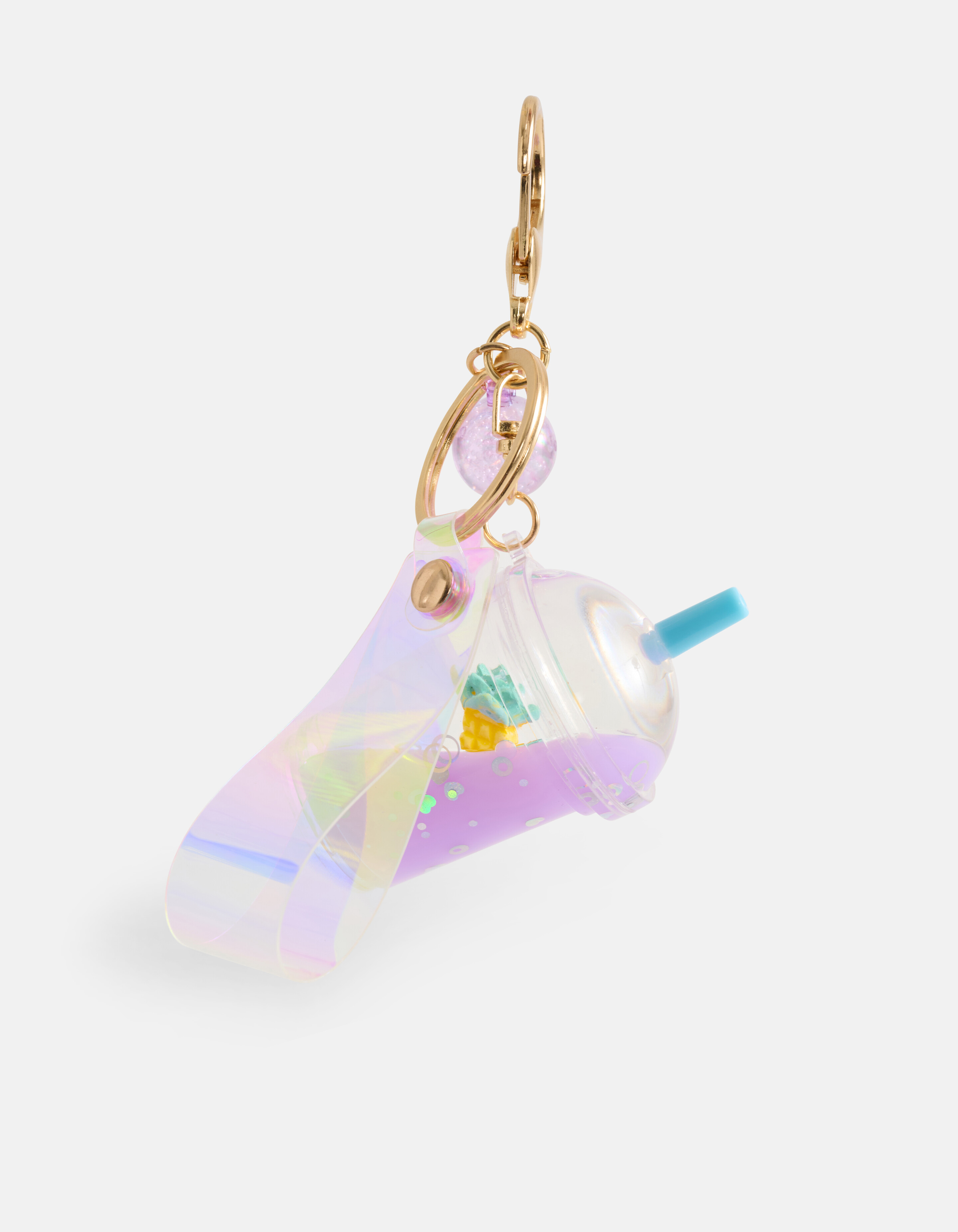 Ananas Schlüsselanhänger Hellviolett SHOEBY ACCESSOIRES