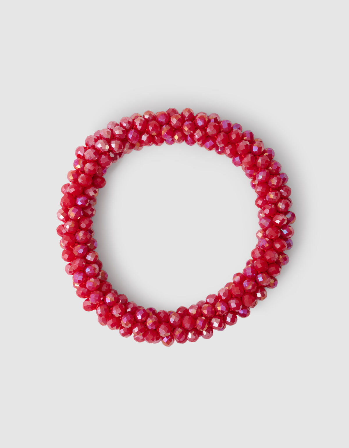 Perlen-Haargummi Rot SHOEBY ACCESSOIRES