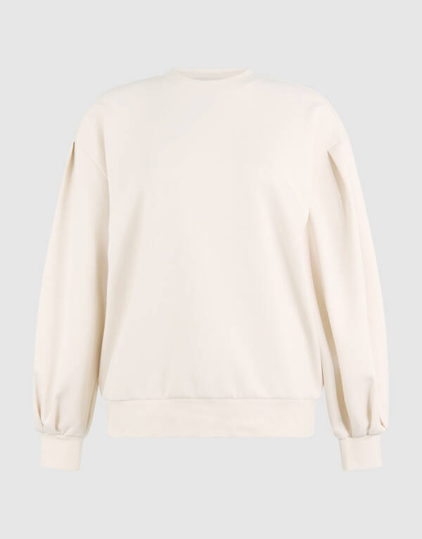 Übergroßer Pullover Gebrochen Weiß Von Fred SHOEBY WOMEN