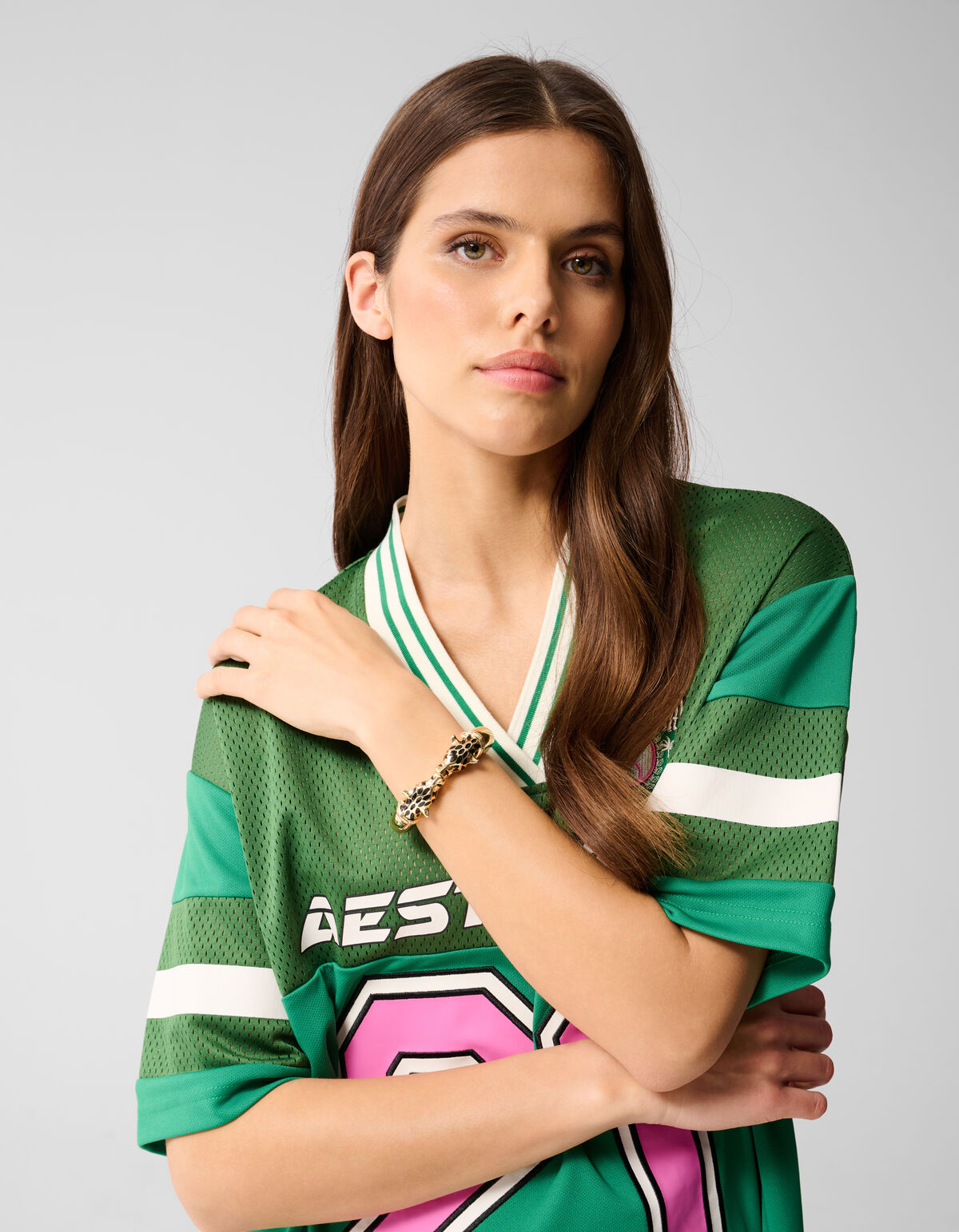 Leopard-Armreif Gold By Lizzy SHOEBY ACCESSOIRES