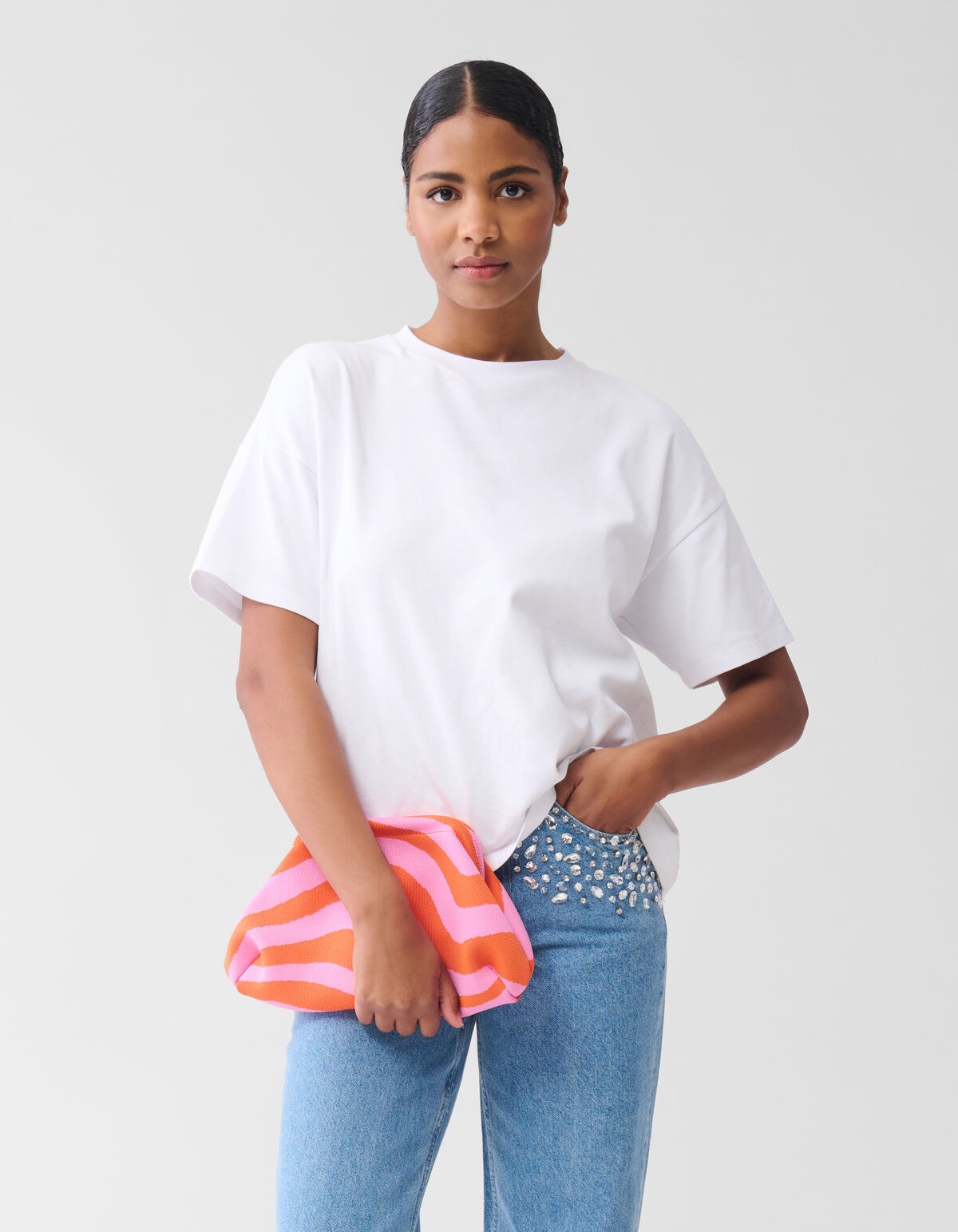 Clutch Bag Rosa SHOEBY ACCESSOIRES