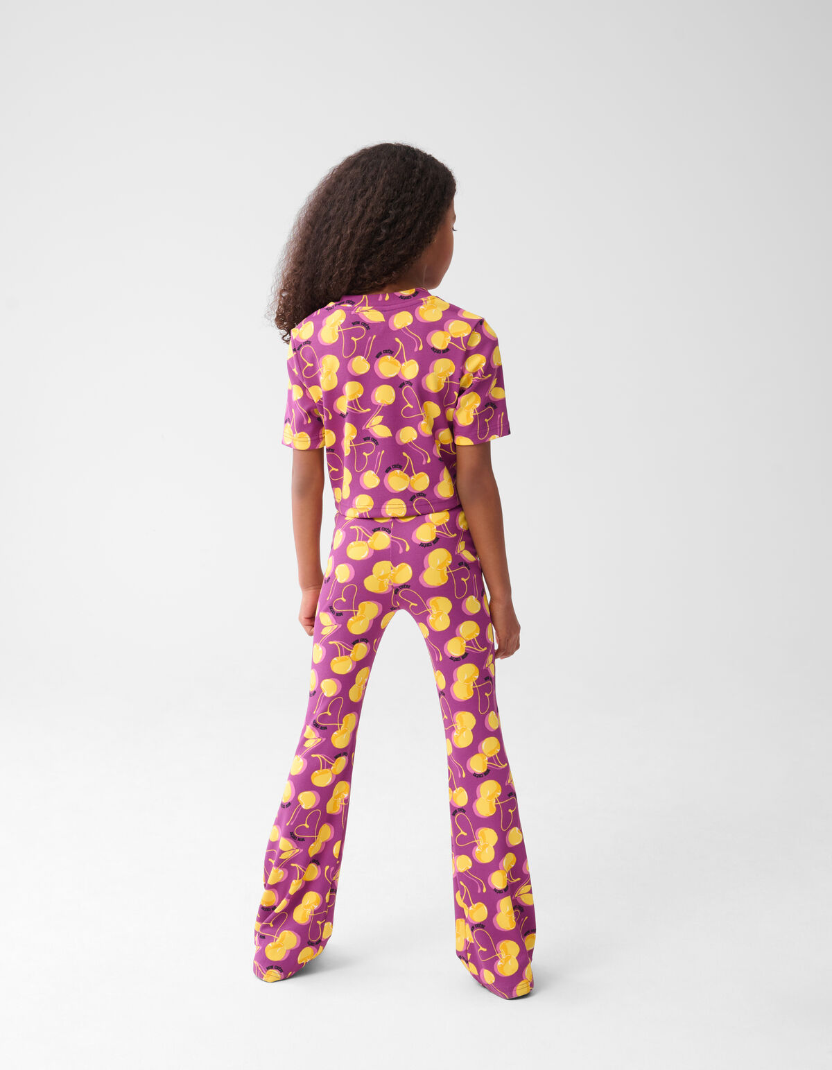 Obst Kunstwerk Crop top Dunkel Lila SHOEBY GIRLS