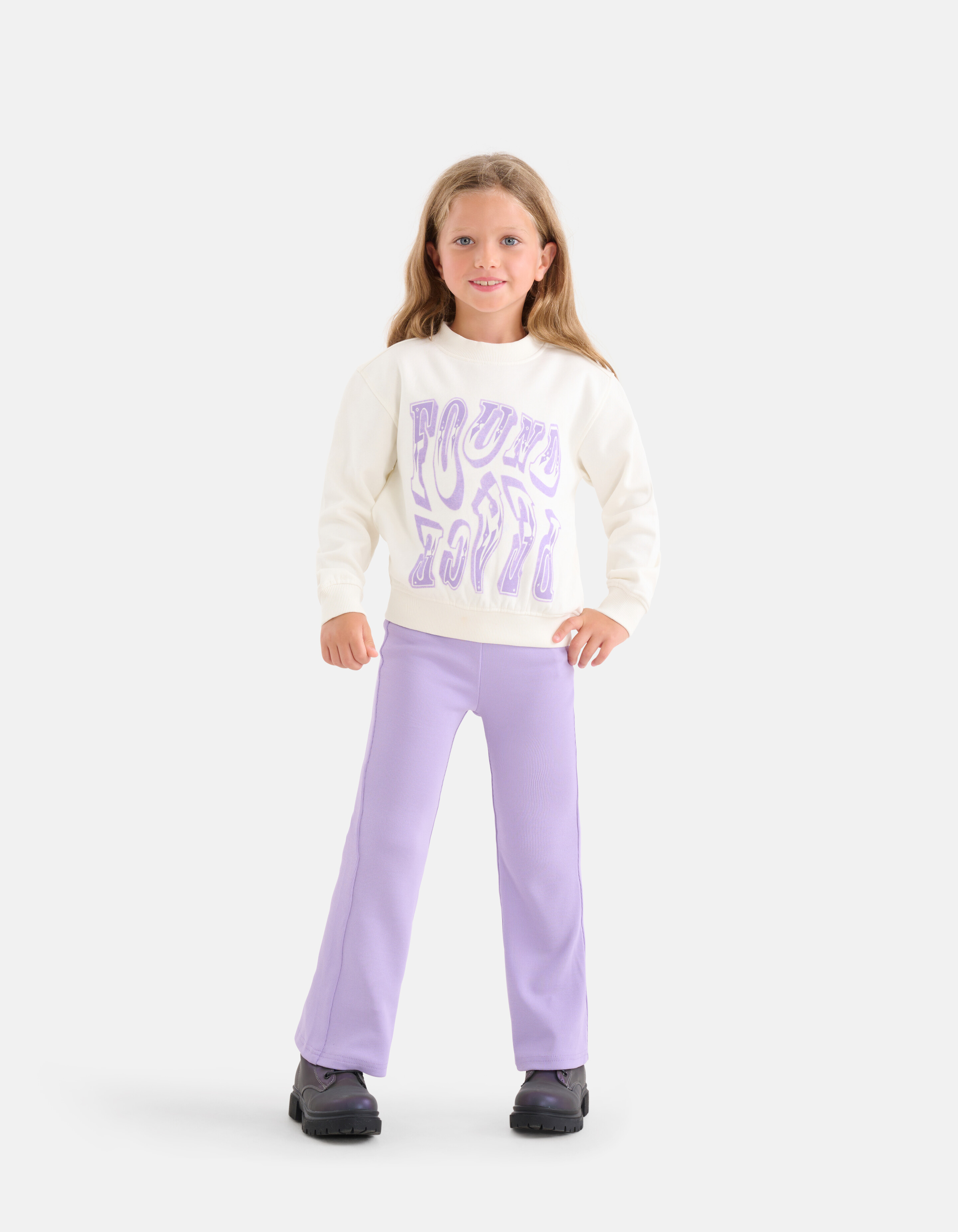 Western Pullover Off White SHOEBY GIRLS