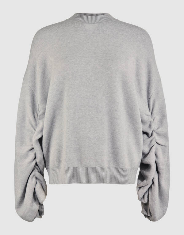 Oversized Pullover Grau Von Mieke SHOEBY WOMEN